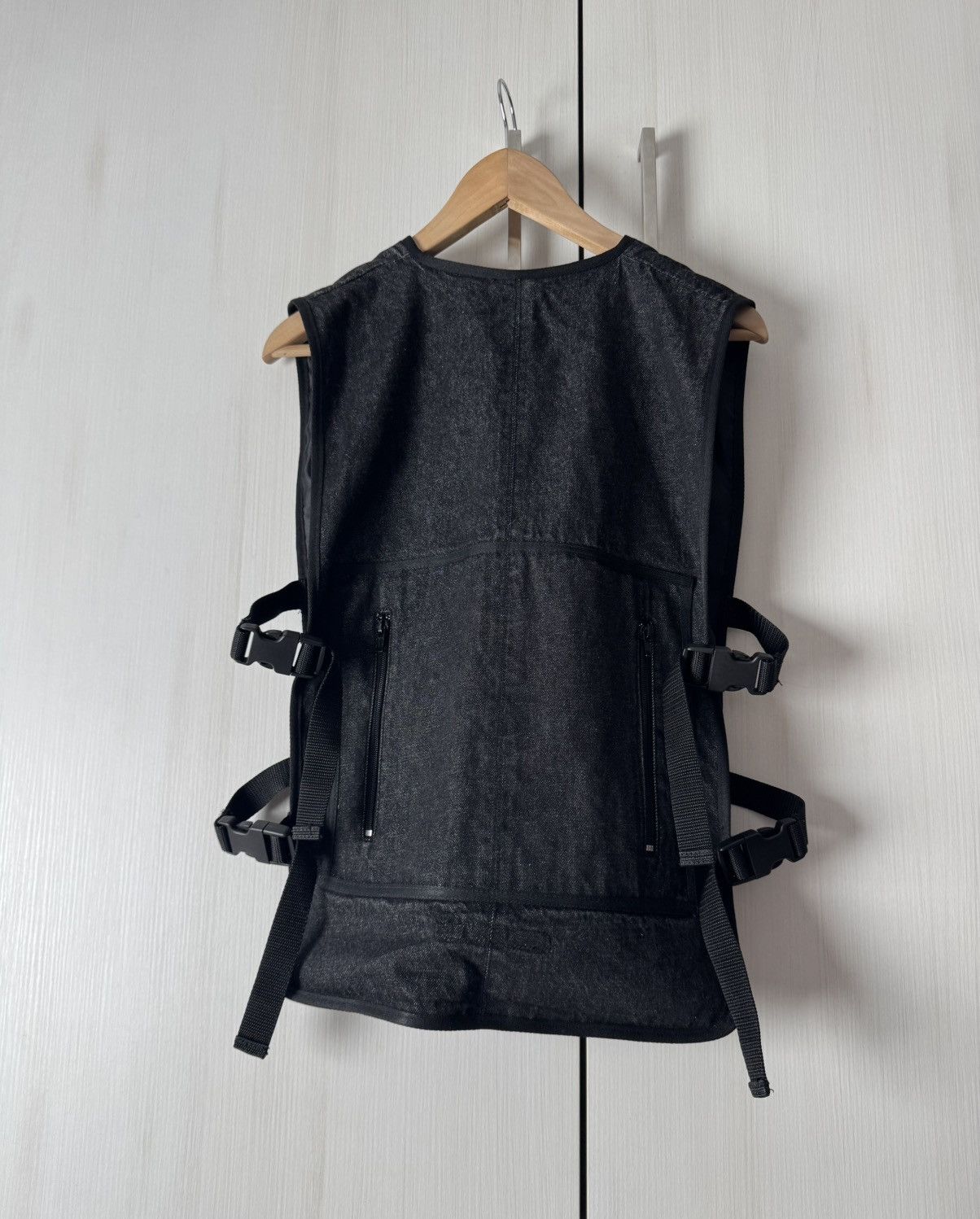 Japanese Brand Sportmax Code archive black armour vests unisex 00s Size US M / EU 48-50 / 2 - 2 Thumbnail