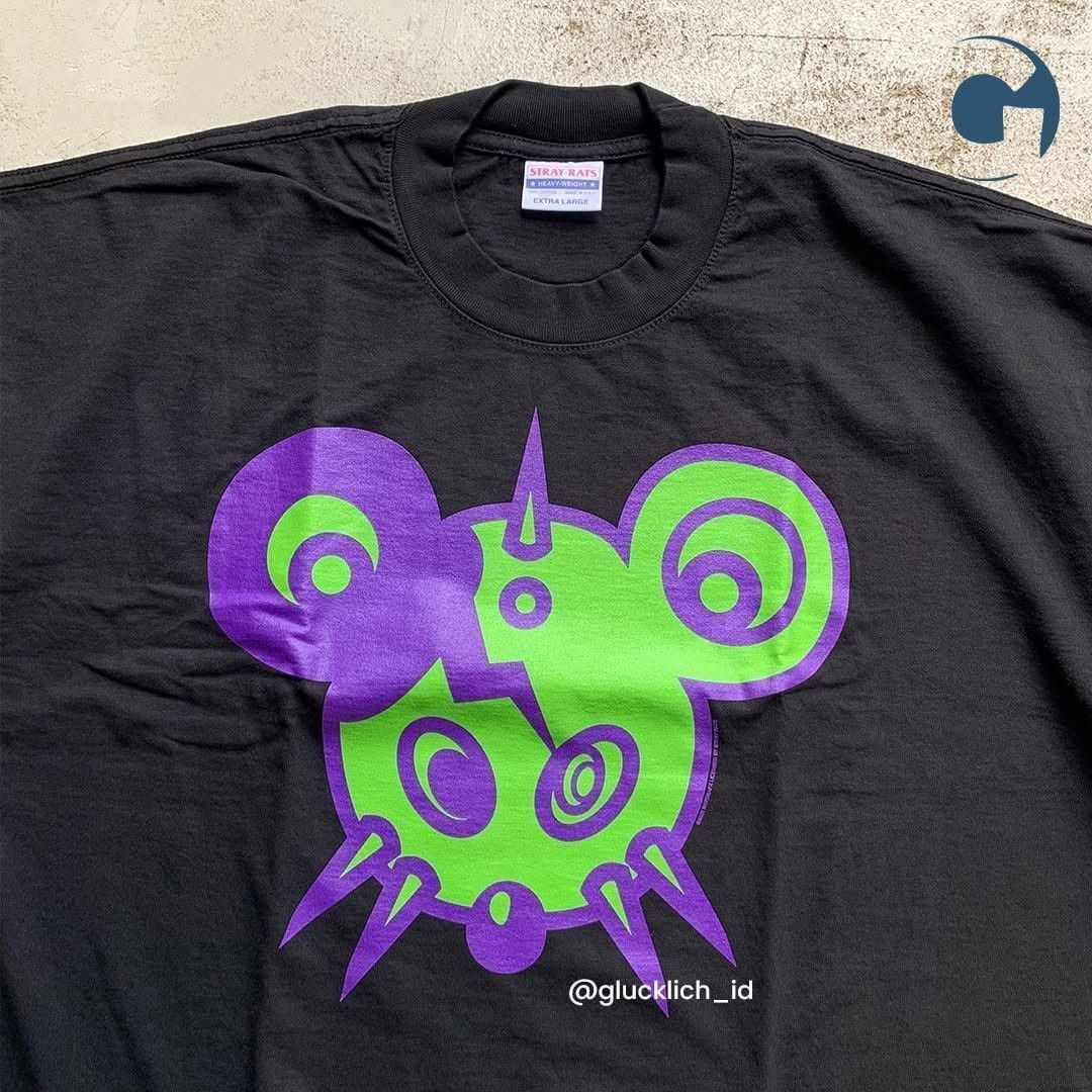Stray Rats Stray Rats, Psyko Maniac Tee in Black Size US XL / EU 56 / 4 - 2 Thumbnail
