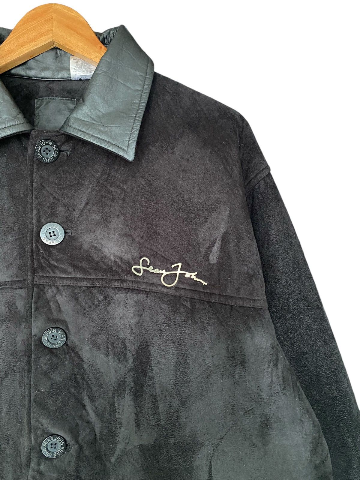 Sean John Vtg SEAN JOHN Velvet Button Jacket Size US XXL / EU 58 / 5 - 9 Thumbnail