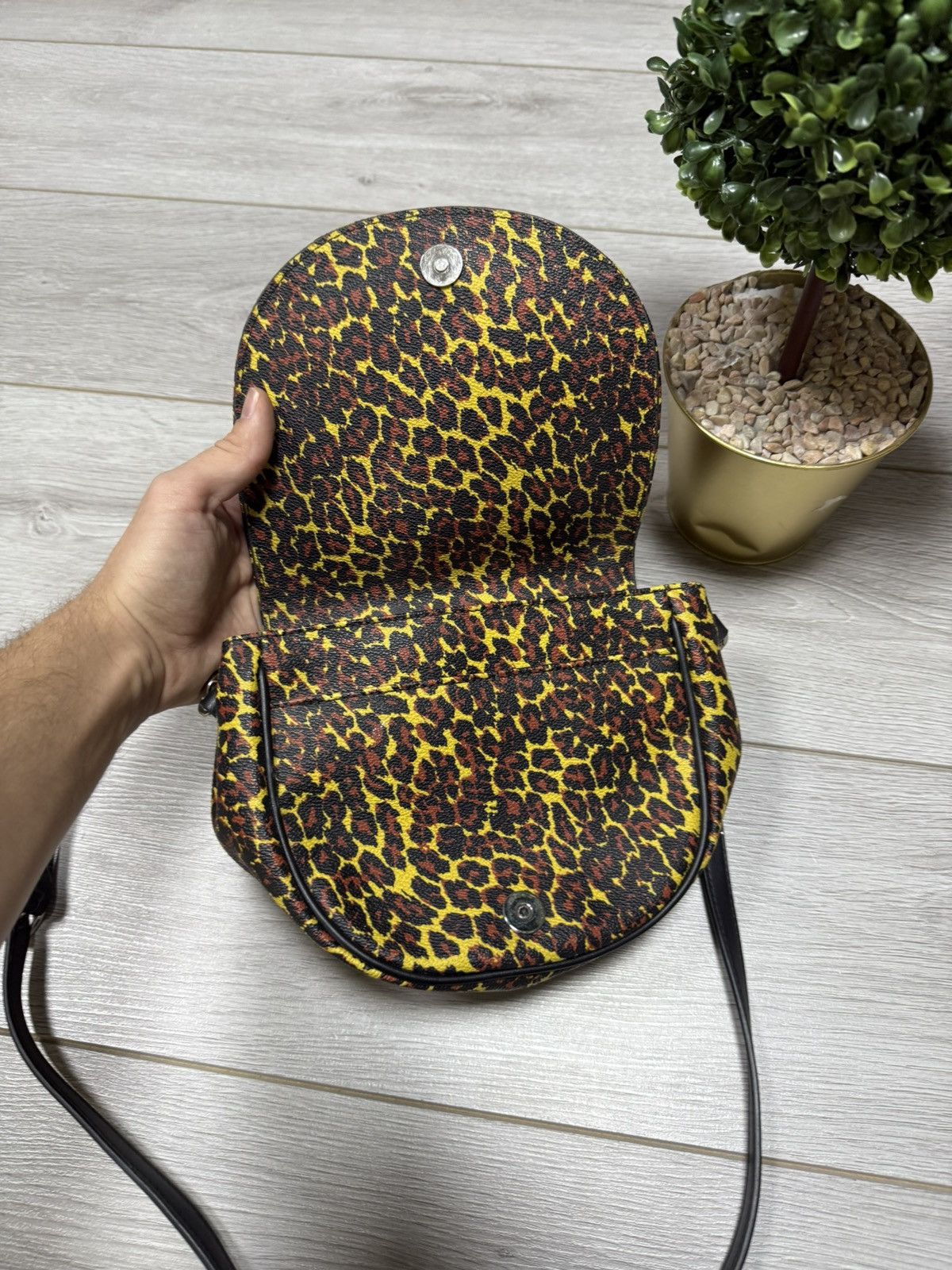 Vivienne Westwood Vivienne Westwood leopard 🐆 leather crossbody bag Size ONE SIZE - 5 Thumbnail