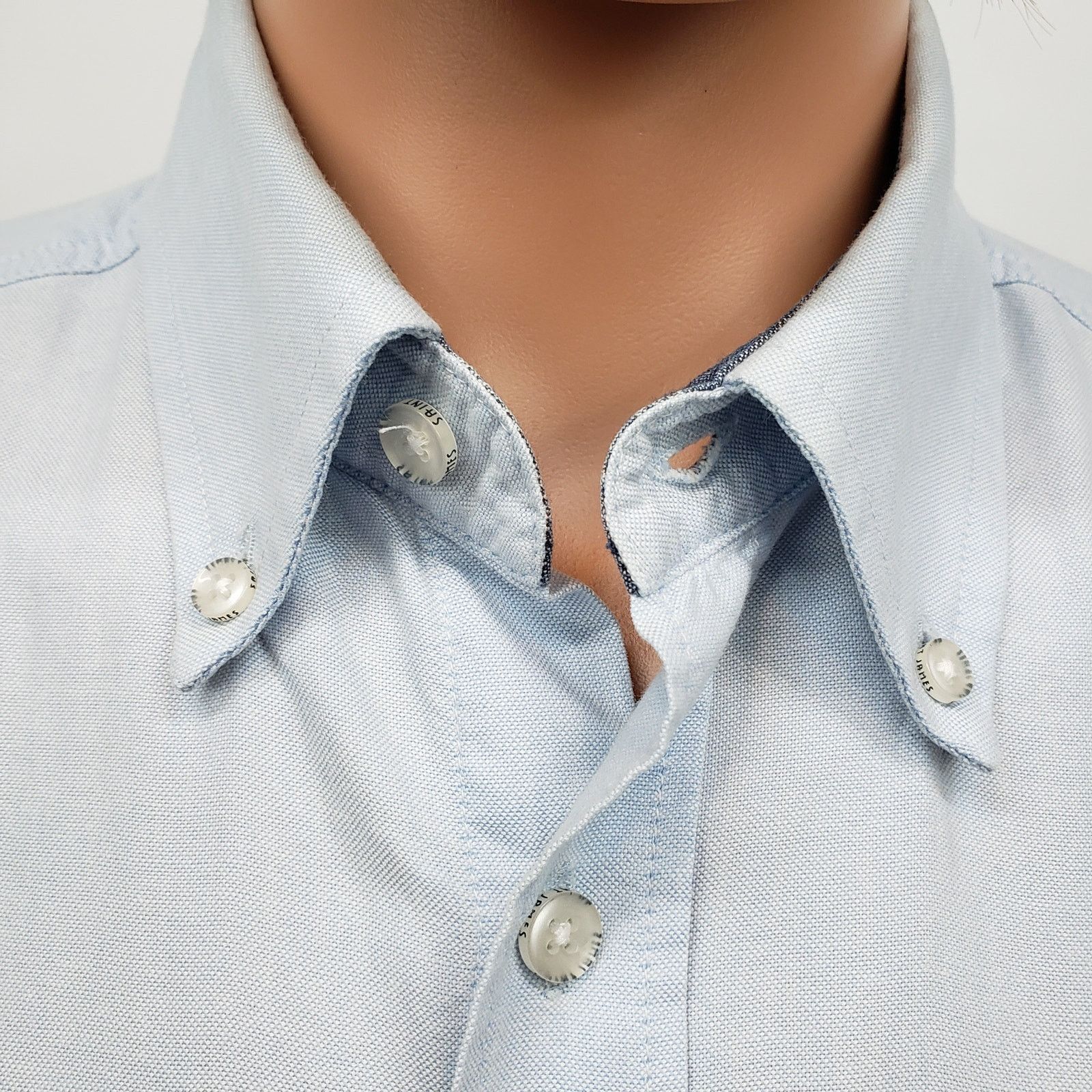 Saint James Saint James Shirt Short Sleeves Button Down Embroidered Logo Size US M / EU 48-50 / 2 - 3 Thumbnail