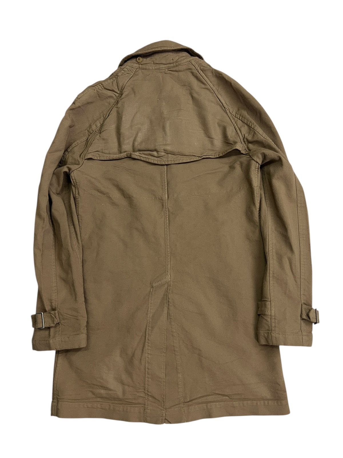 Comme des Garcons Homme 🔥 Comme des Garcons Homme Double Breast Trench Coat Size US M / EU 48-50 / 2 - 3 Thumbnail