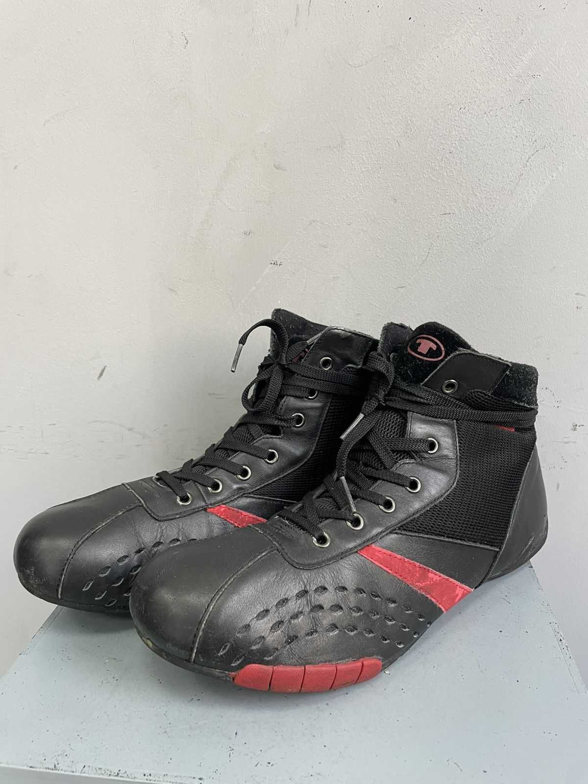 Alpinestars Margiela style leather moto boots fashion style archive y2k Size US 12 / EU 45 - 5 Thumbnail