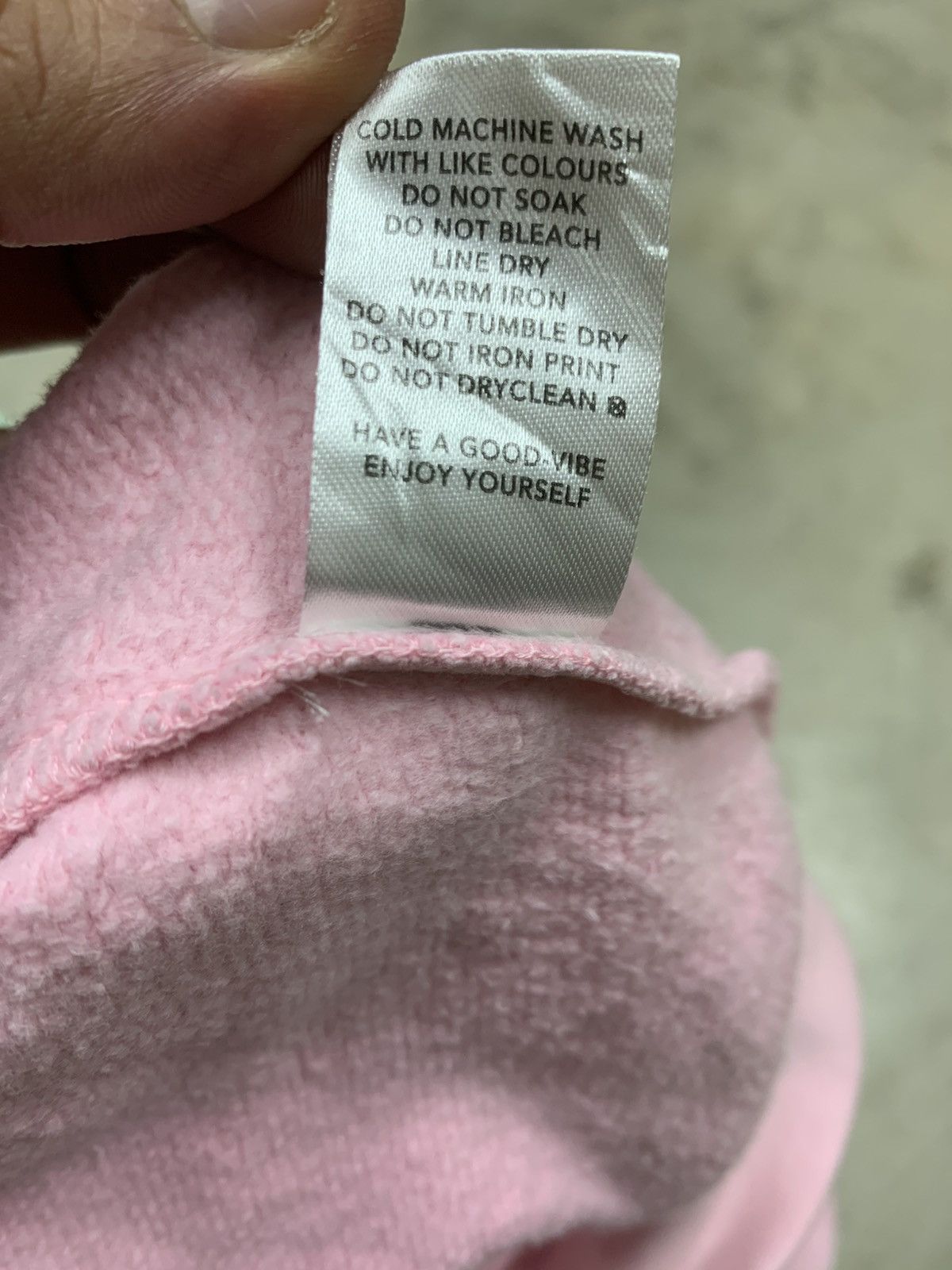 Stussy Stussy Distressed Stock Tie Die Lilac Baggy Hoodie Size US XXL / EU 58 / 5 - 22 Thumbnail