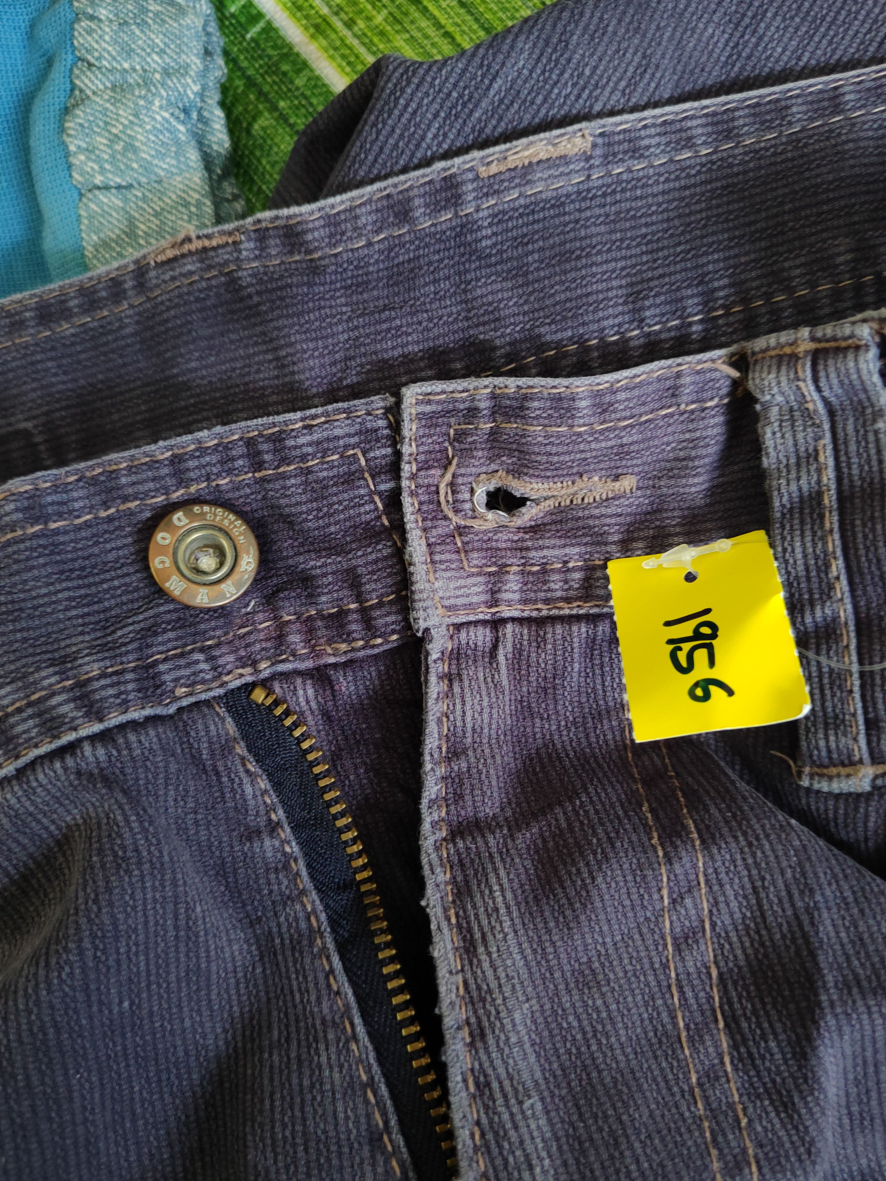 Japanese Brand DL Dogman Purple Faded Multipocket Cargo Pants #1956 Size US 29 - 18 Thumbnail