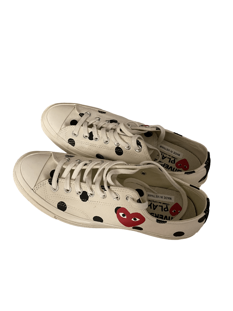 Comme des Garcons PLAY CDG PLAY x Converse Polka Dot Chuck Taylor Low Sneakers Size US 9 / EU 42 - 3 Thumbnail