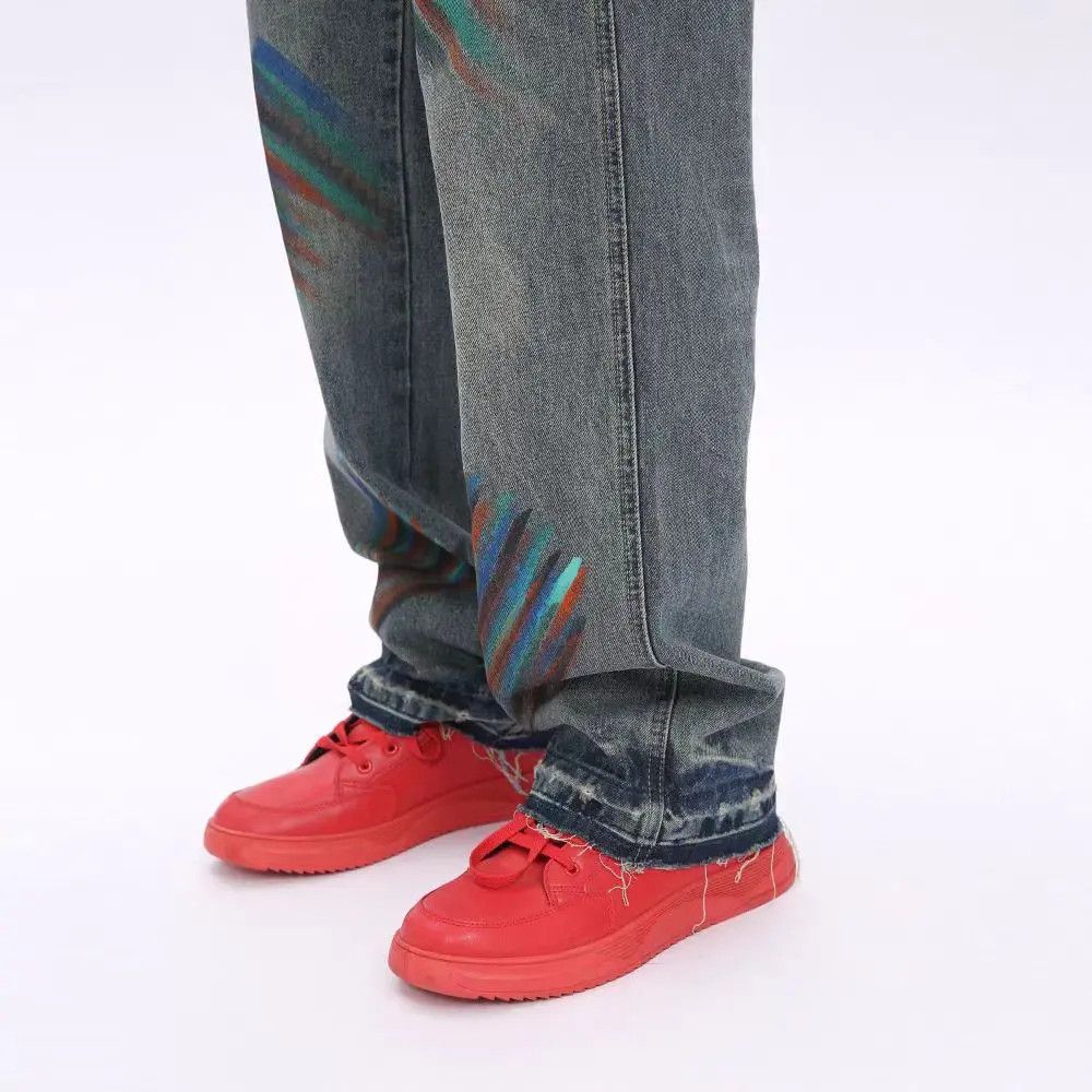 Designer × Japanese Brand Vintage Streetwear Harajuku Loose Casual Pants Size US 33 - 2 Thumbnail