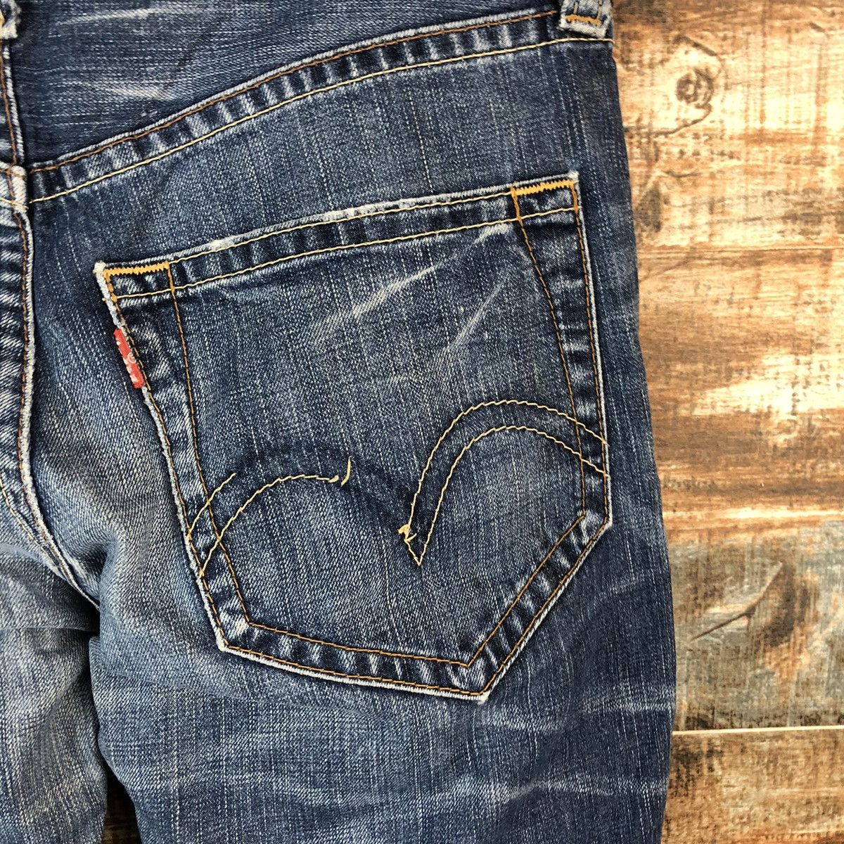 Levi's × Vintage DL Levis Blue Denim Pants #C190 Size US 31 - 16 Thumbnail