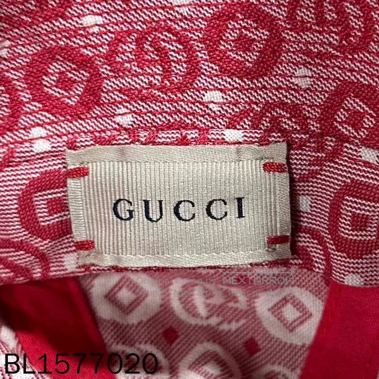 Gucci Gucci Double G full-print canvas fisherman's hat Size ONE SIZE - 4 Thumbnail