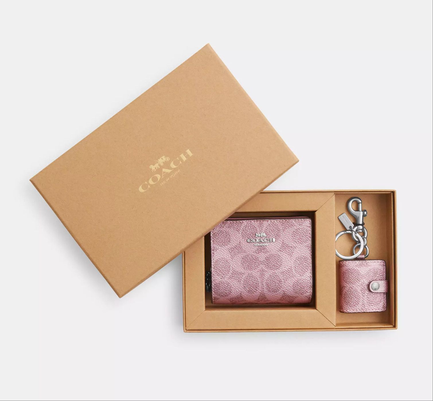Coach Boxed Snap Wallet And Picture Frame Charm CCL93 Size ONE SIZE - 7 Thumbnail