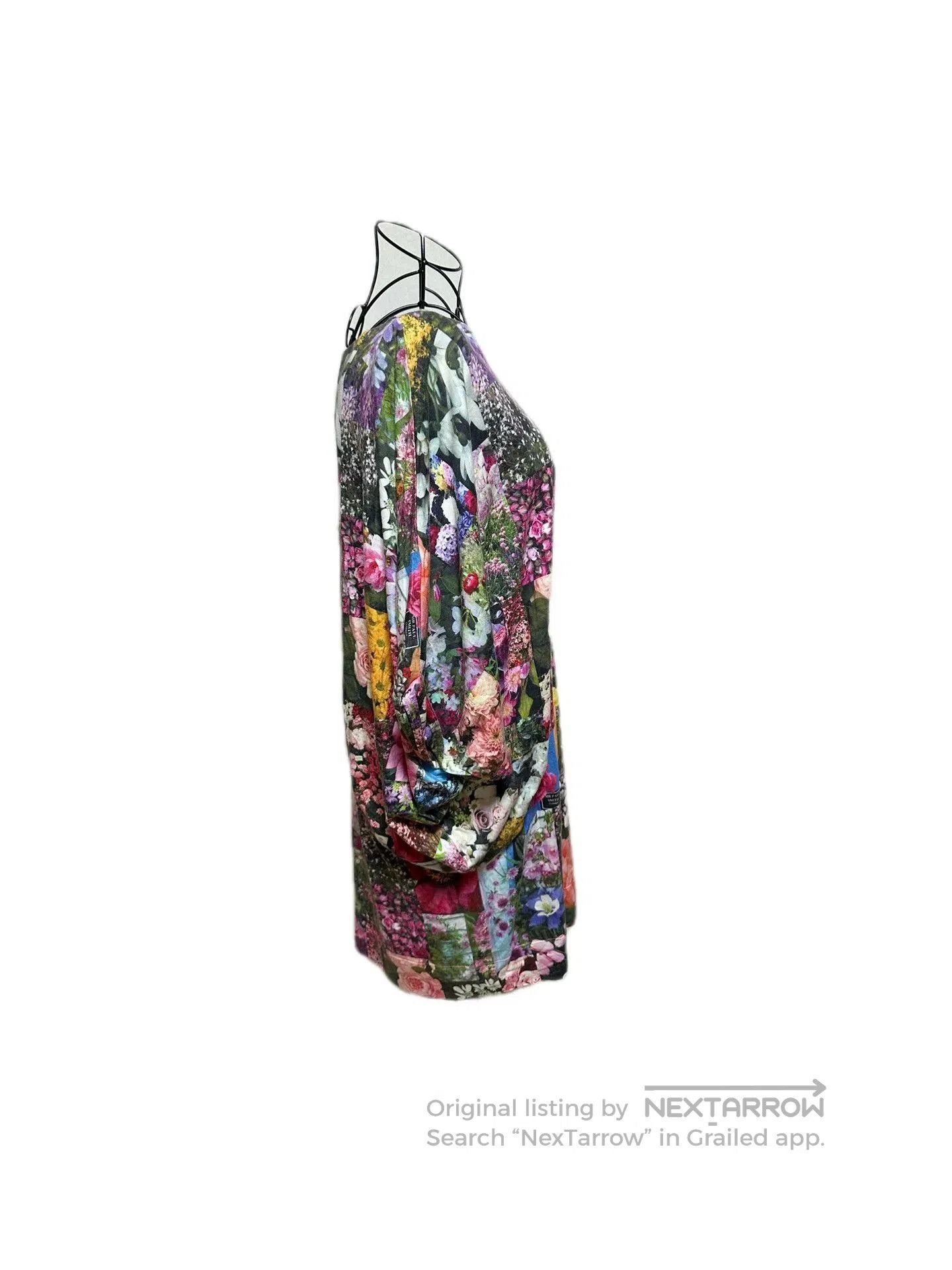 Paul Smith Paul Smith Vintage Batwing Sleeve Floral Dress. Size M / US 6-8 / IT 42-44 - 5 Thumbnail