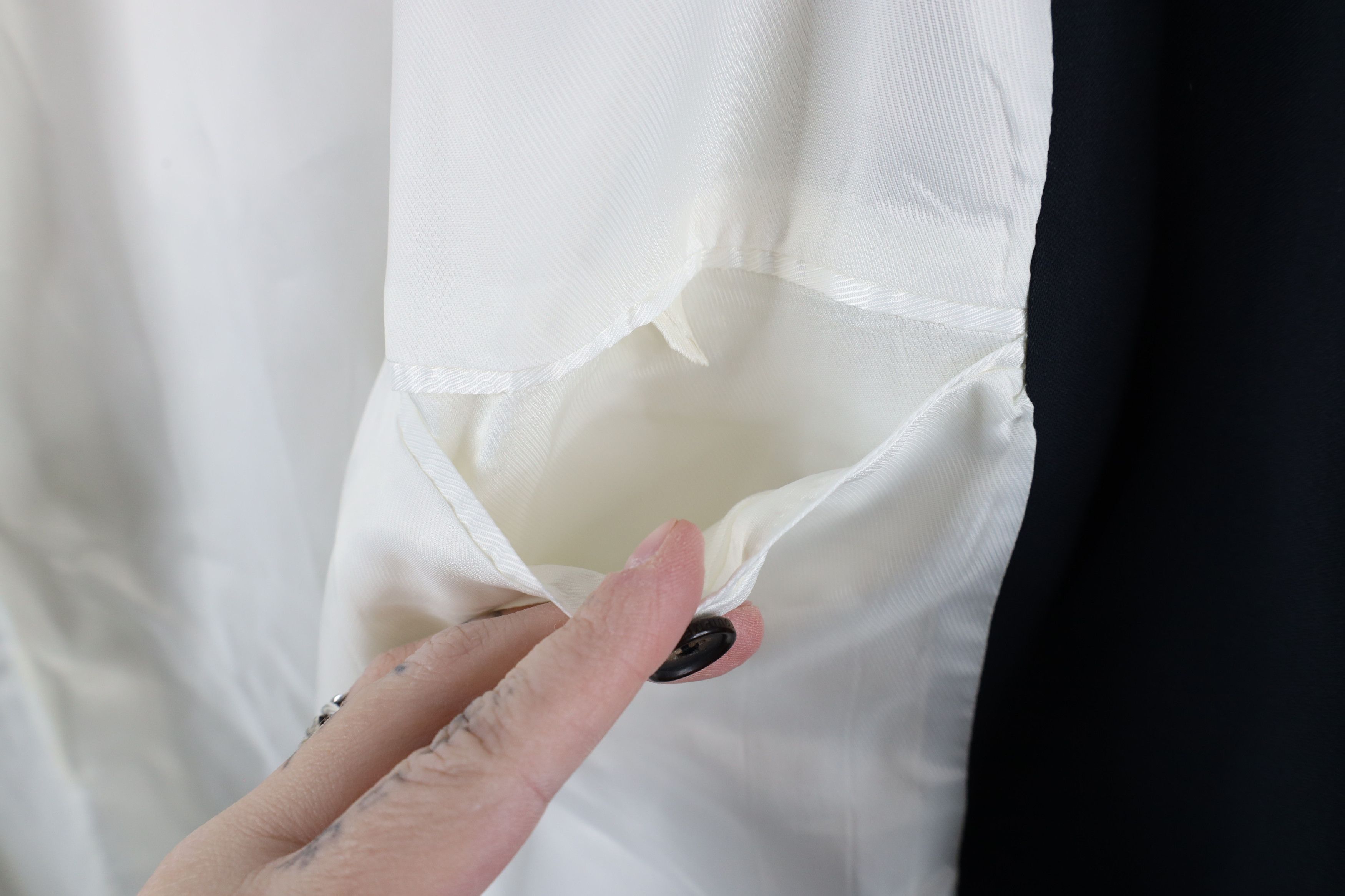 Equipment × Vintage New Equipment Femme Depuis One Button Blazer Jacket White Size XL / US 12-14 / IT 48-50 - 10 Thumbnail