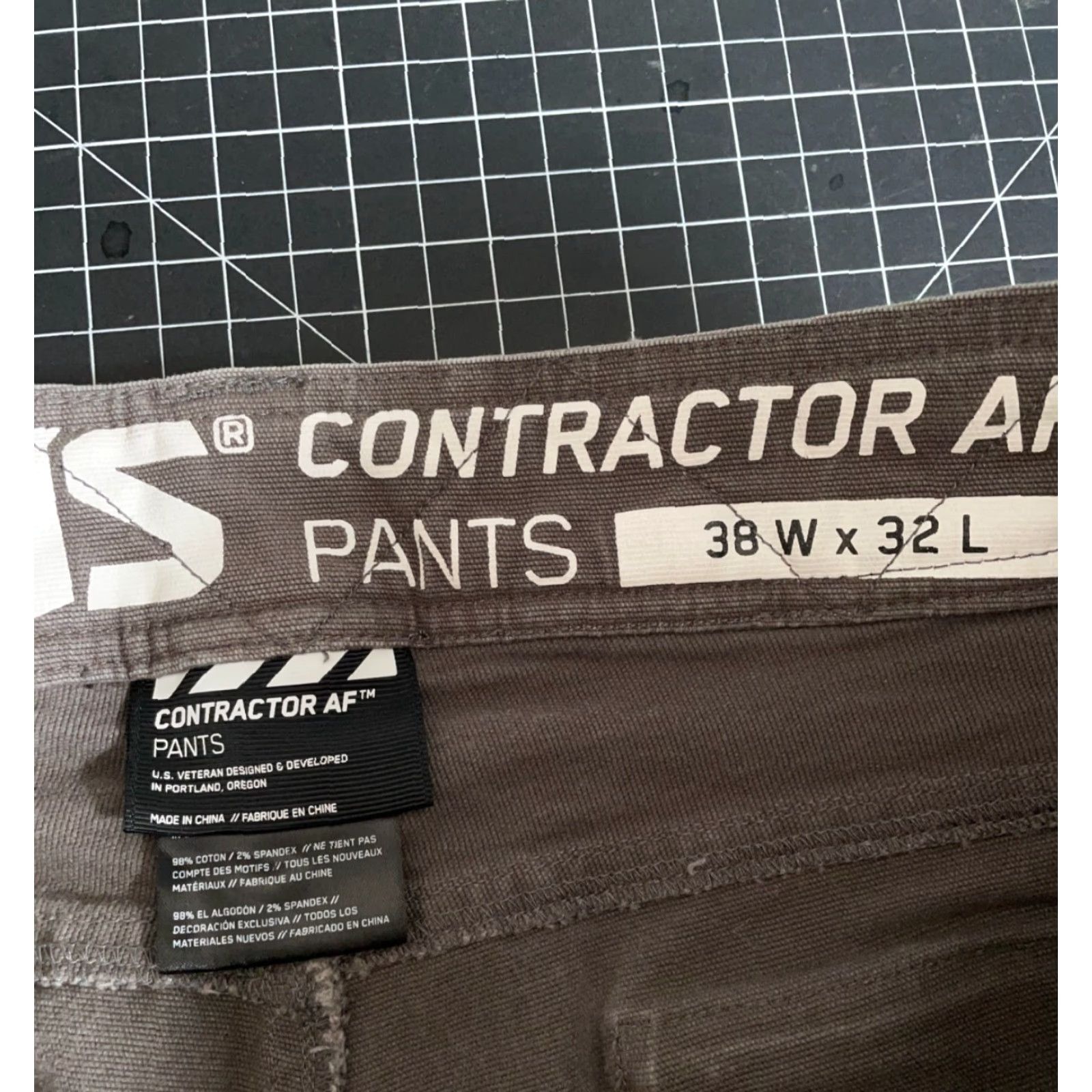 Vintage Viktos Contractor AF Pants Men's 38 x 32 Actual 39 x 28 Gray Greyman Tactical Size US 38 / EU 54 - 4 Thumbnail