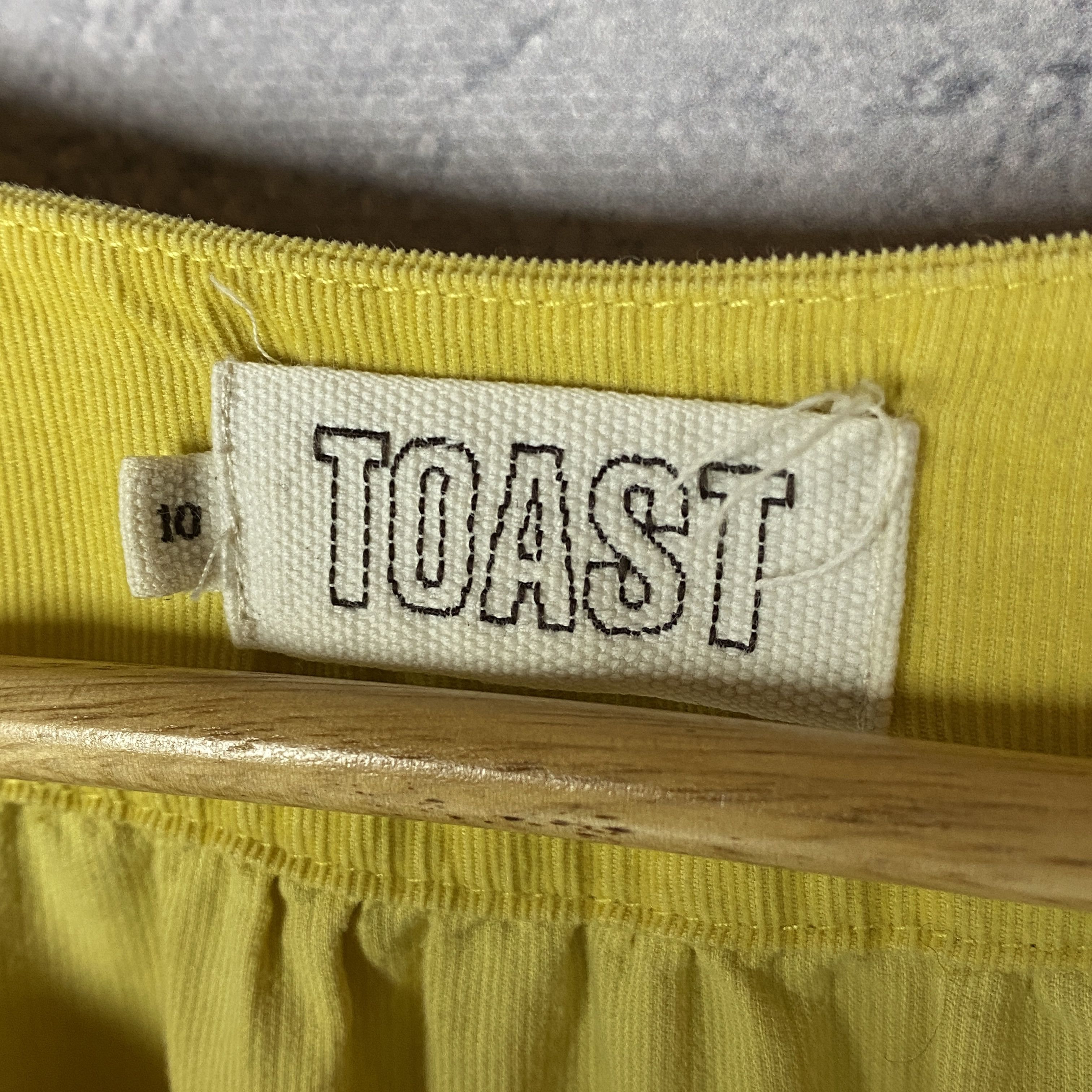 Other Toast Dress Women's Size 10 Yellow Long Sleeve Size L / US 10 / IT 46 - 4 Thumbnail