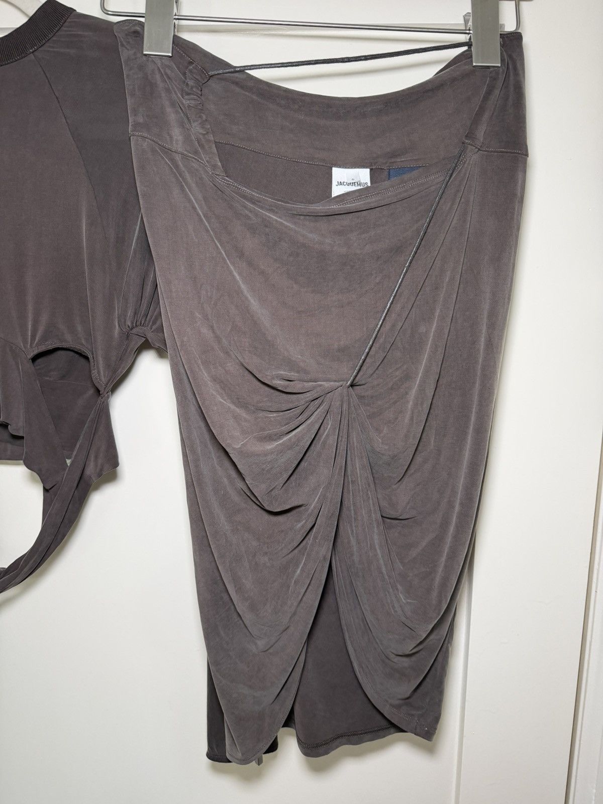 Jacquemus Jacquemus Brown Asymmetric Mesh Set Size S / US 4 / IT 40 - 2 Thumbnail