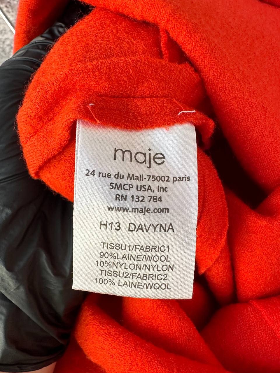 Maje Maje H13 Daynav Wool Blend Sleeveless Dress Elegant Size S / US 4 / IT 40 - 11 Thumbnail