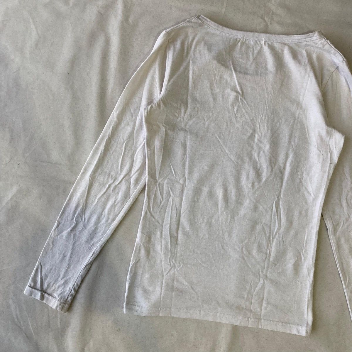 If Six Was Nine × Japanese Brand × Le Grande Bleu (L.G.B.) Y2K Vintage Typography Print Monochrome Grunge Goth Style Size S / US 4 / IT 40 - 9 Thumbnail