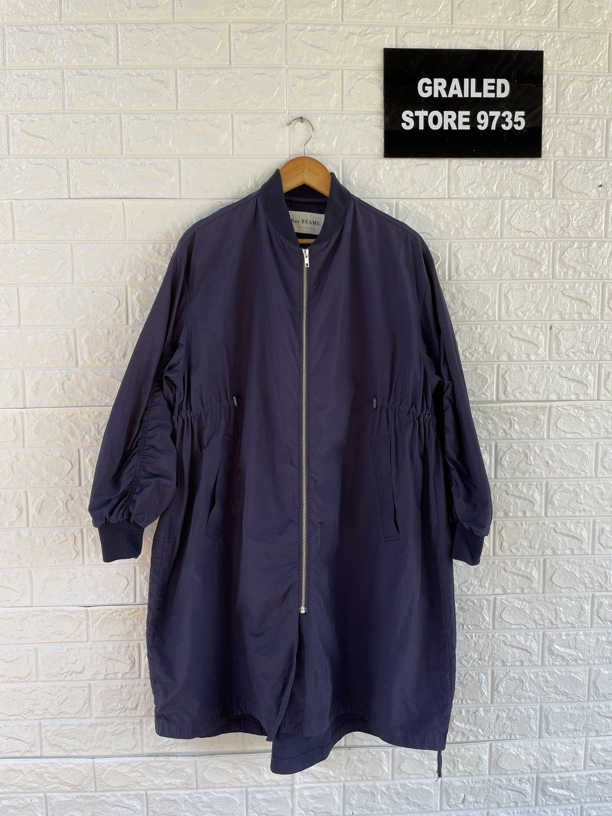 Japanese Brand × Vintage VintageRay Beams Trench Coat Size XL / US 12-14 / IT 48-50 - 1 Thumbnail
