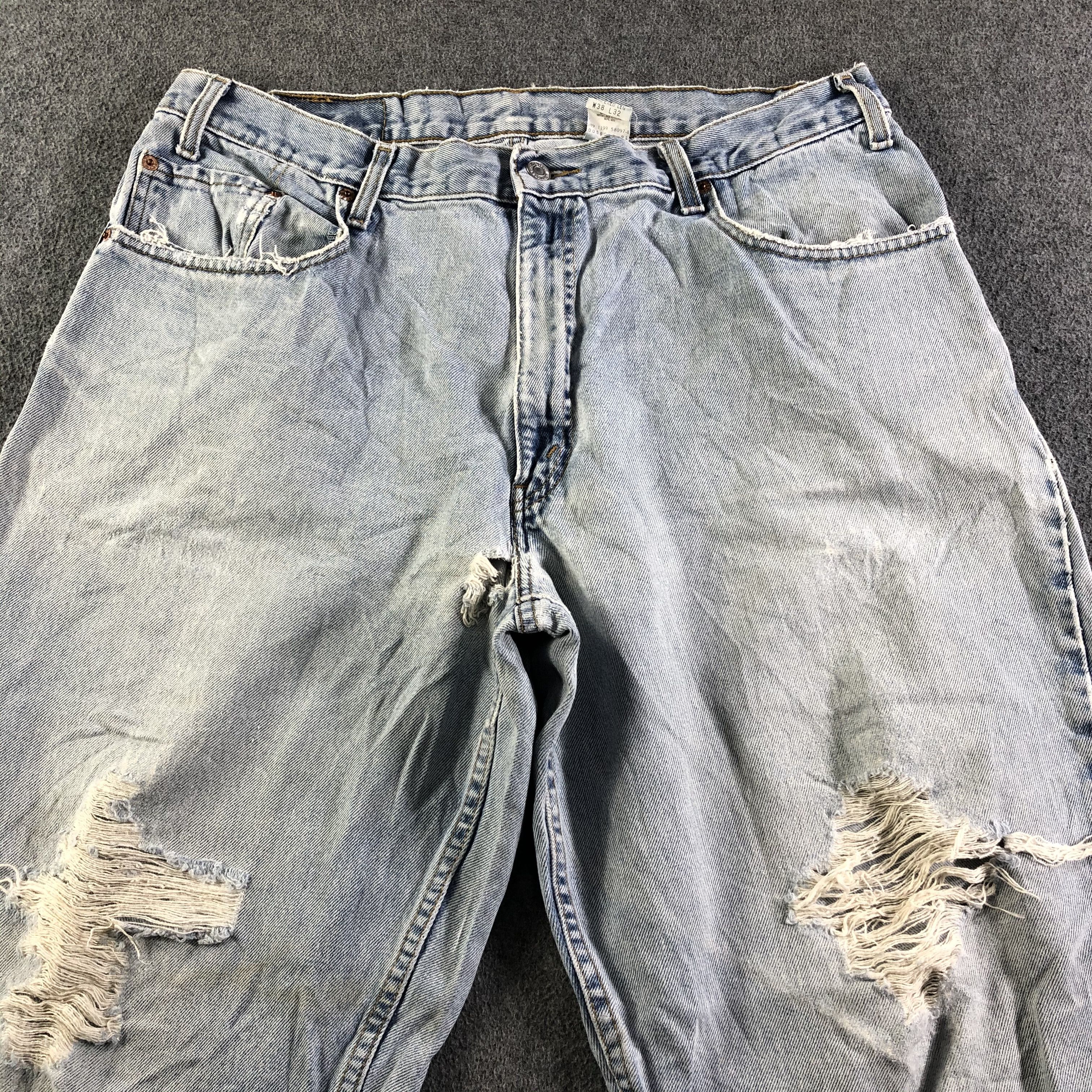Levi's Vintage 90s Light Wash Levis 560 Jeans-J4311 Size US 38 / EU 54 - 3 Thumbnail