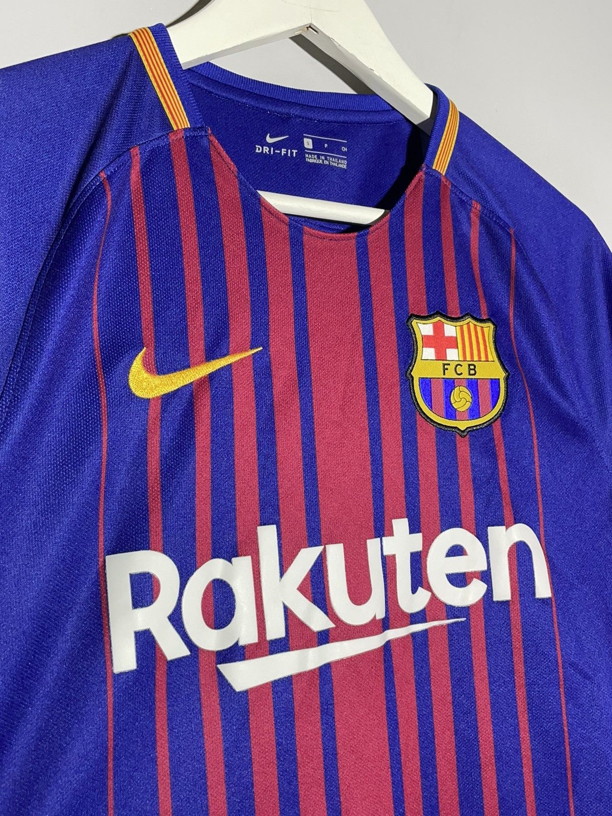 Nike F.C Barcelona Nike 2017/18 Home Y2k Streetwear Football Kit Size US S / EU 44-46 / 1 - 3 Thumbnail