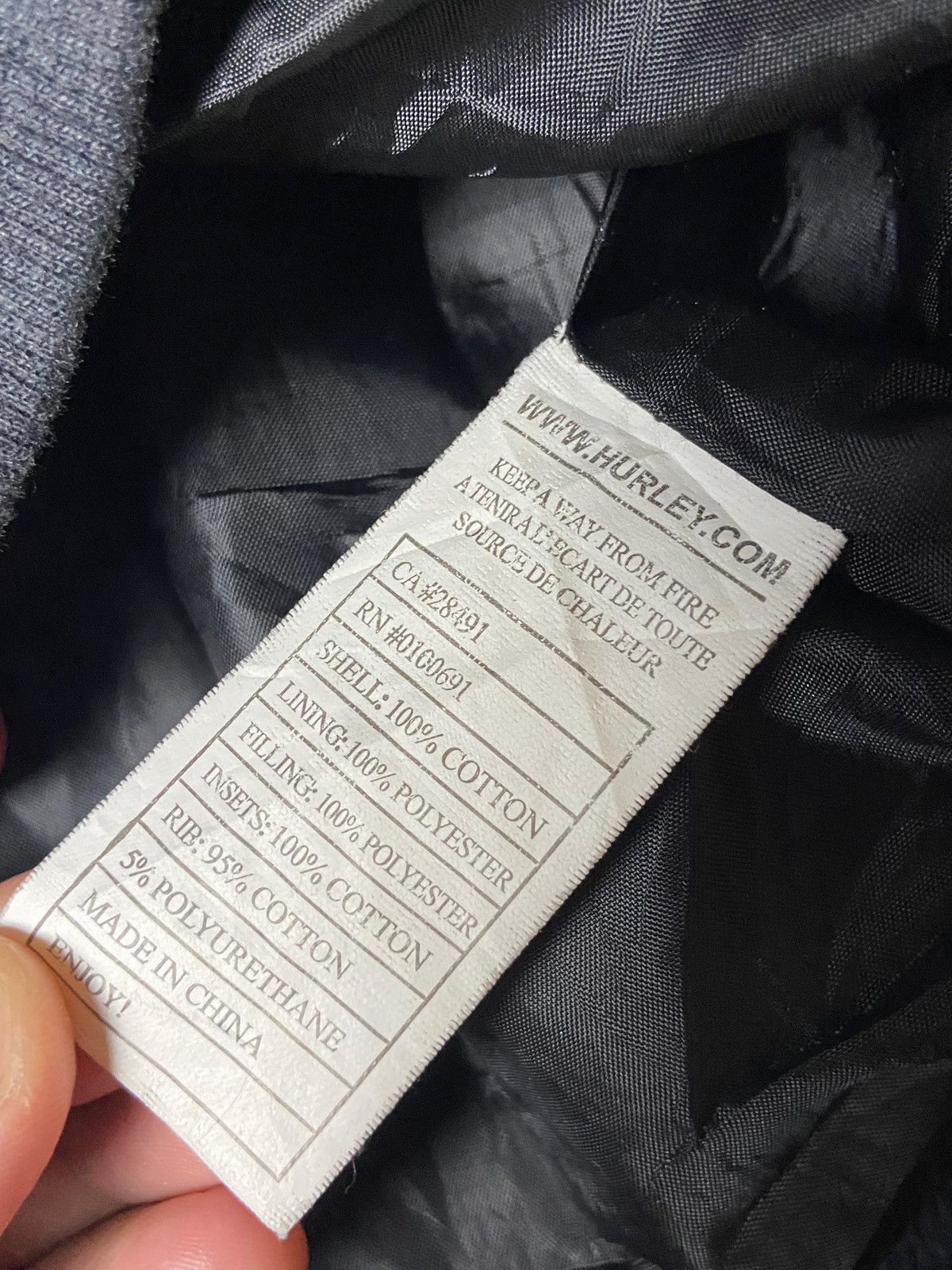 Hurley × Japanese Brand × Vintage HURLEY Brand Button Up Hooded Jacket (122) Size US M / EU 48-50 / 2 - 12 Thumbnail
