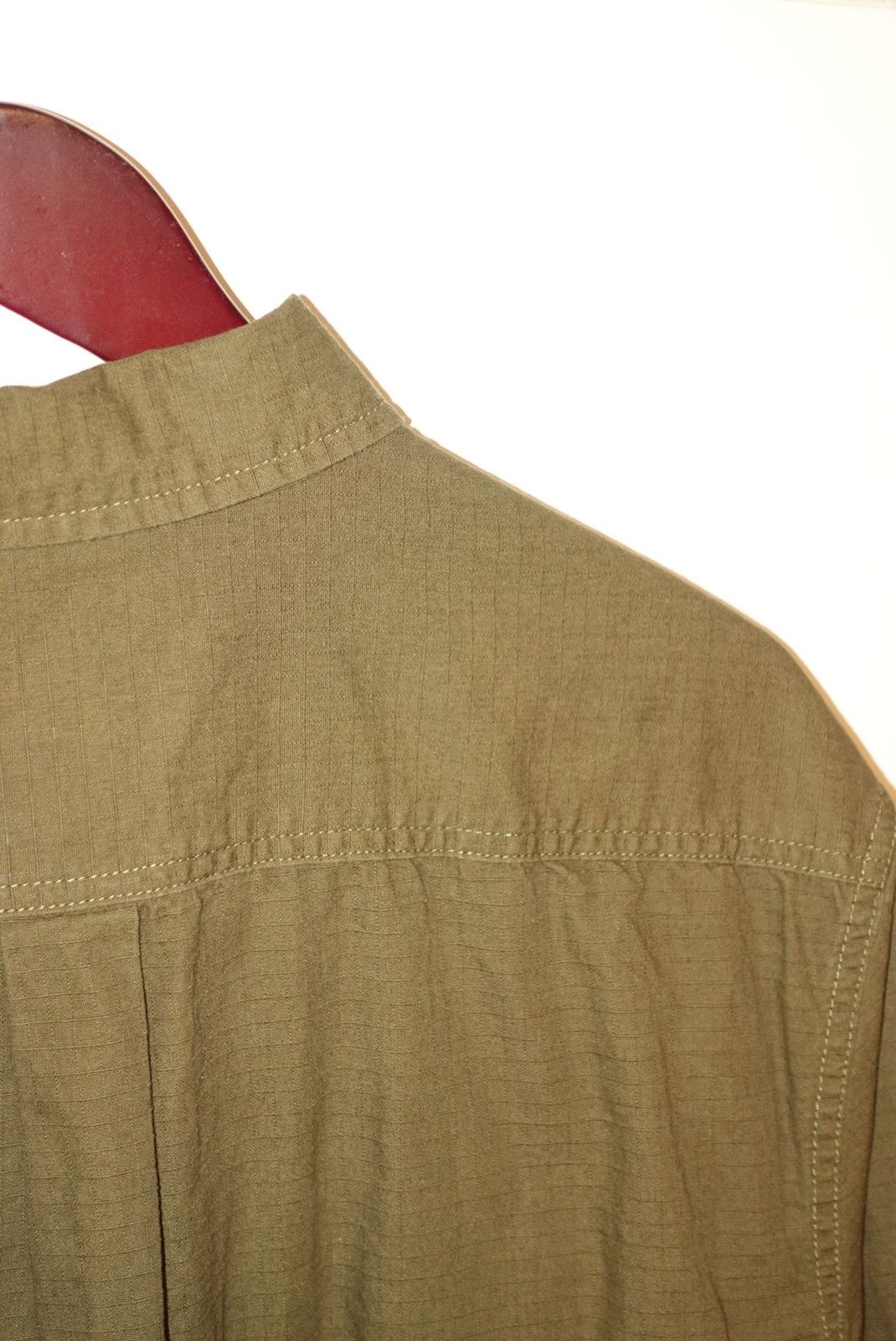 Poler Poler Stuff men’s green button up shirt woven casual fishing Size US L / EU 52-54 / 3 - 7 Thumbnail