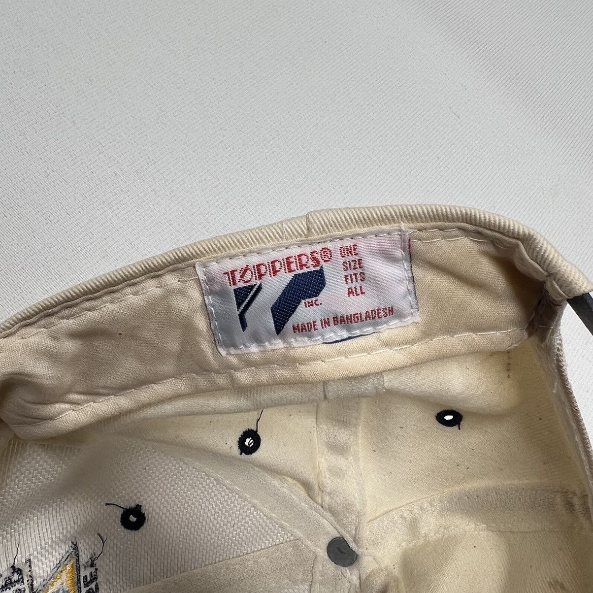 Vintage VTG State Police Hat Beige New Jersey Blue Snap Back Logo Size ONE SIZE - 13 Thumbnail