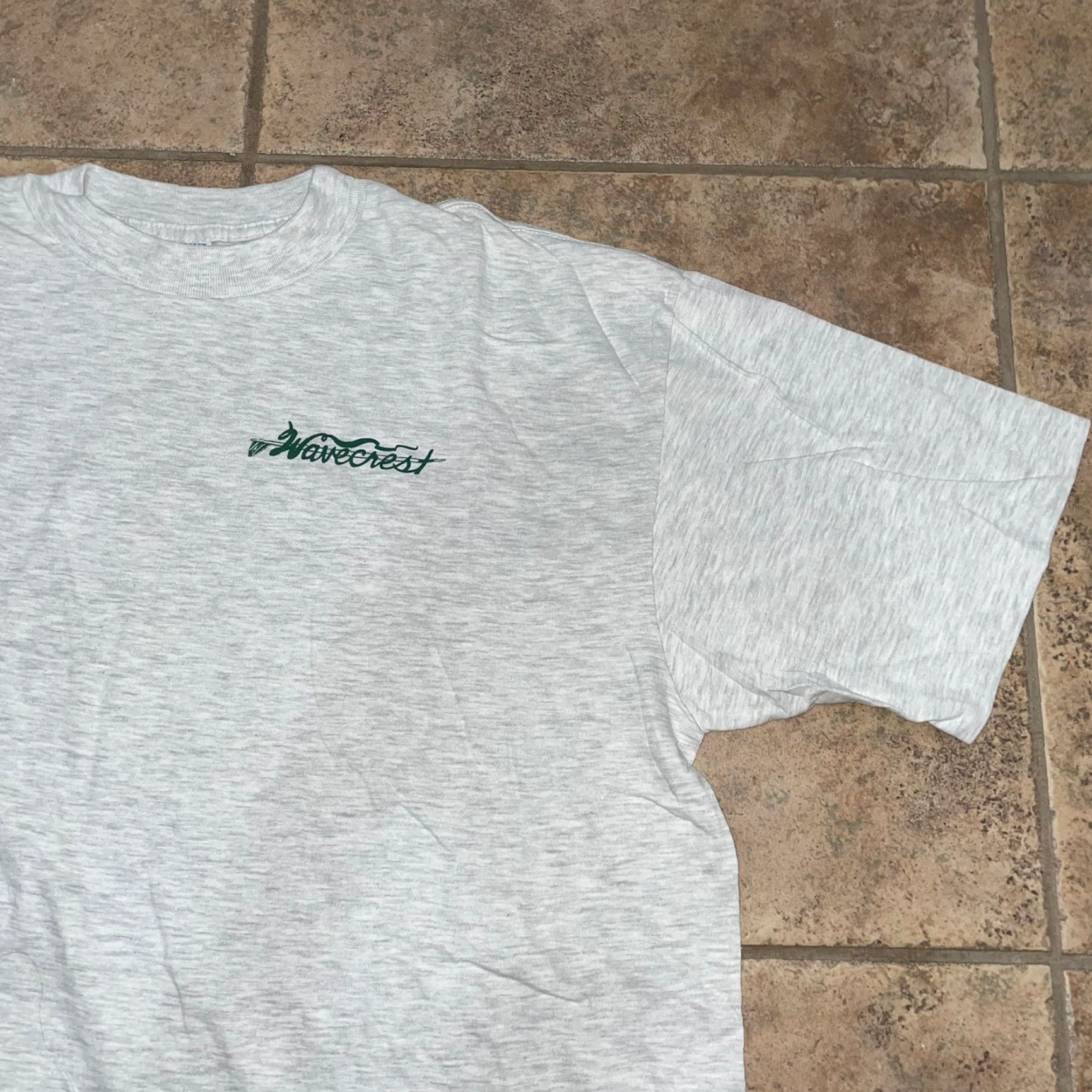 Vintage Horizon Teeez Graphic Tee Mens 2XL VTG SINGLE STITCH White Heavyweight T-Shirt Stitch Men's Tee World Size US XXL / EU 58 / 5 - 3 Thumbnail