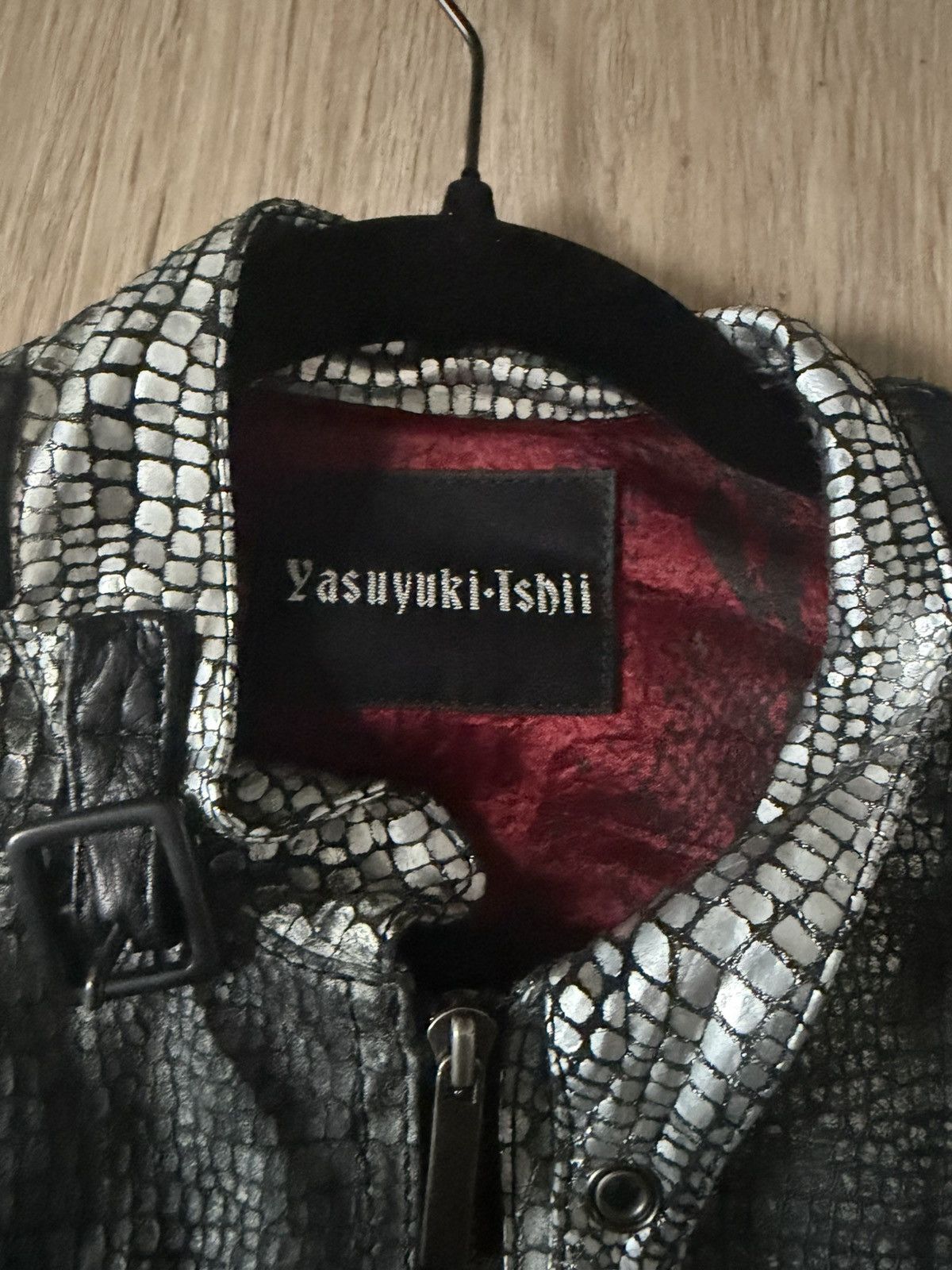 Yasuyuki Ishii Yasuyuki Ishii Snakeskin Leather Patch Jacket Size US S / EU 44-46 / 1 - 4 Thumbnail