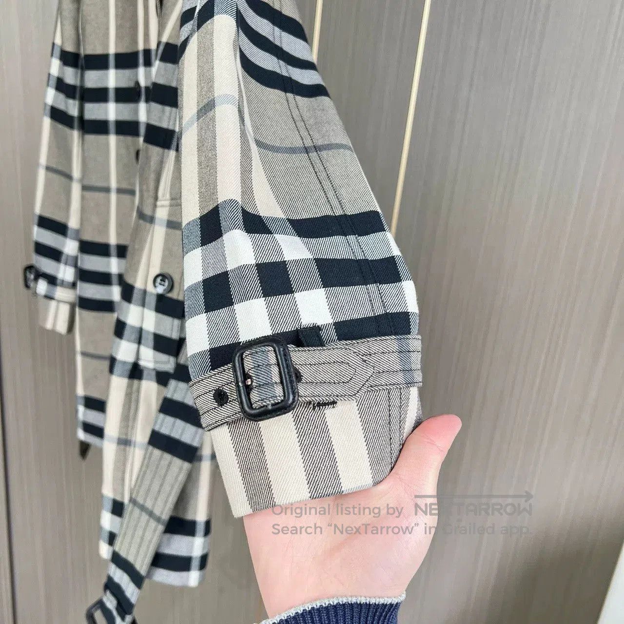 Burberry Burberry Check Print Trench Coat. Size XXS / US 00 / IT 34 - 6 Thumbnail