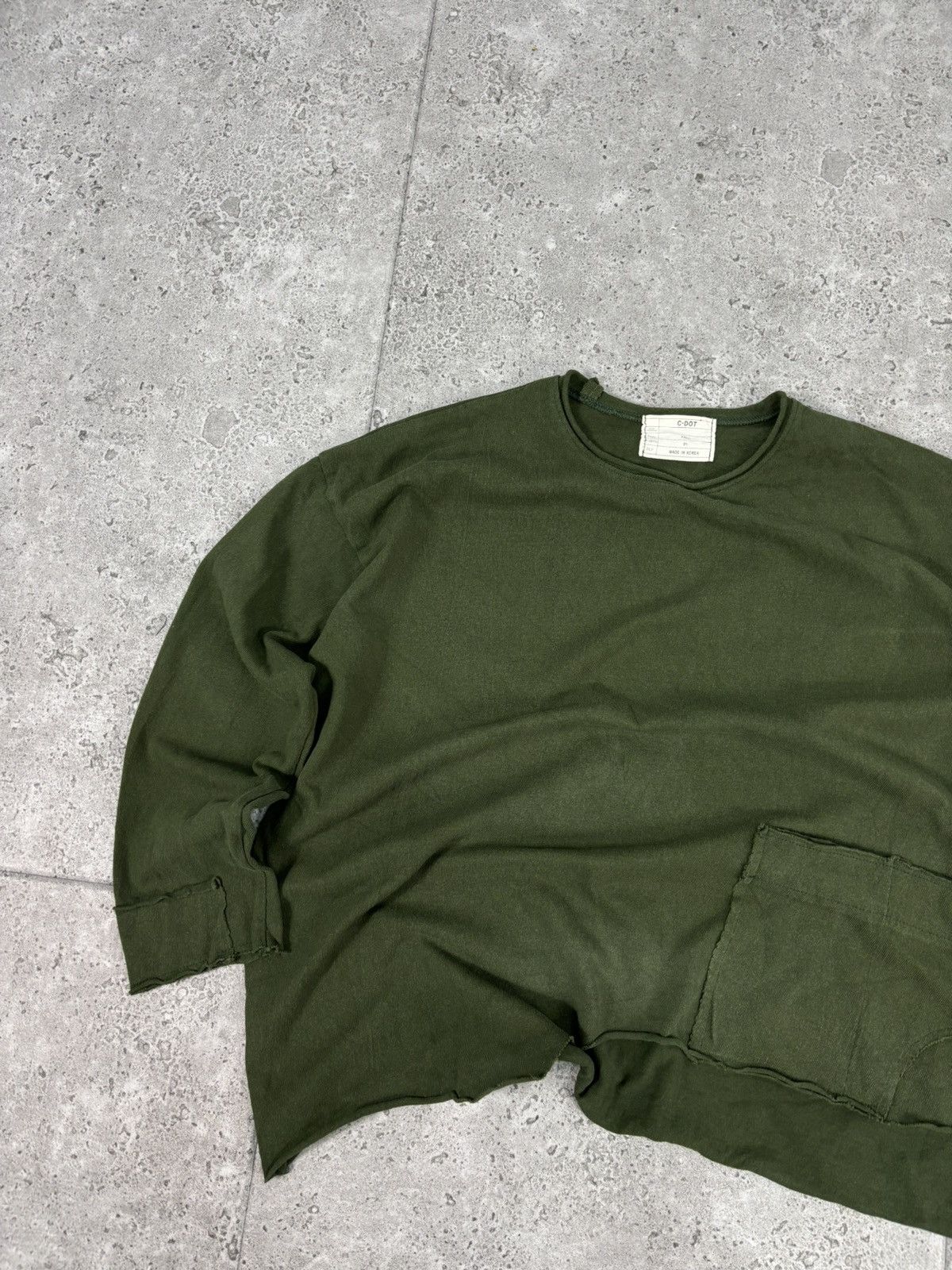 Japanese Brand × Vintage Distressed Military Korean Japan Longsleeve Crewneck Opium Size US M / EU 48-50 / 2 - 3 Thumbnail