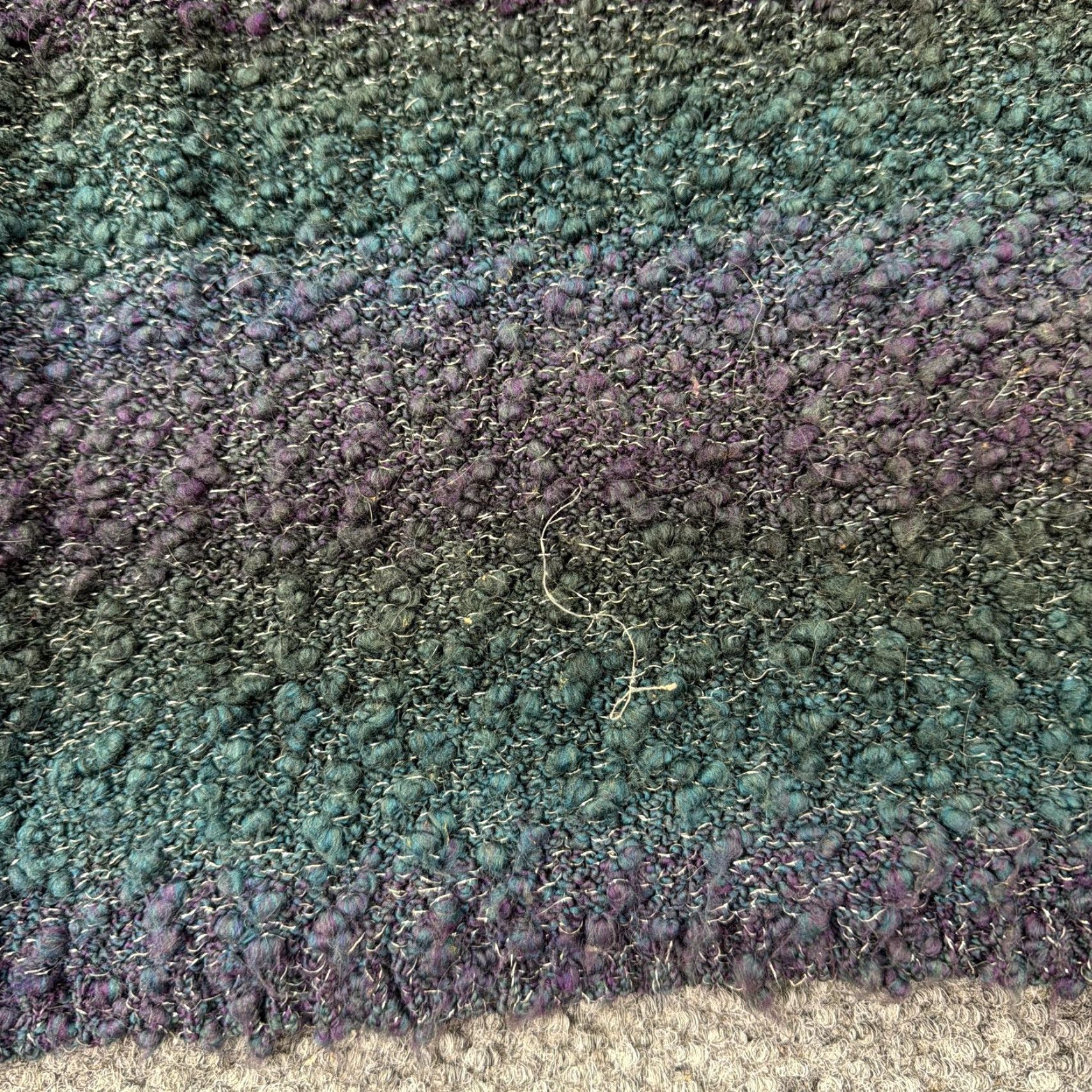 Laura Ashley Laura Ashley Cardigan Sweater Womens L Long Green Open Front Boucle Knit Size L / US 10 / IT 46 - 3 Thumbnail