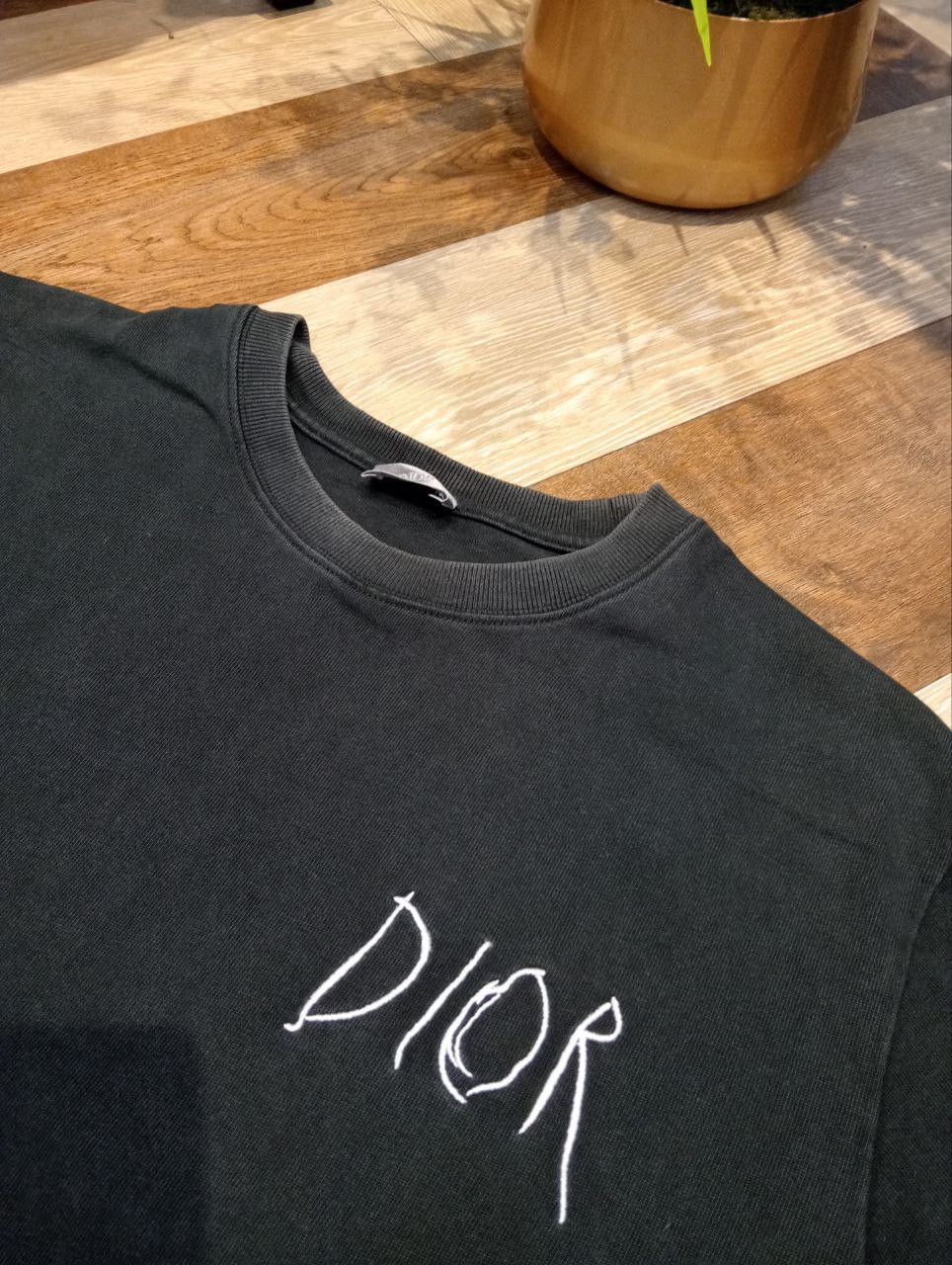 Dior DIOR X RAYMOND PETTIBON EMBROIDERED TSHIRT - SIZE L Size US L / EU 52-54 / 3 - 5 Thumbnail
