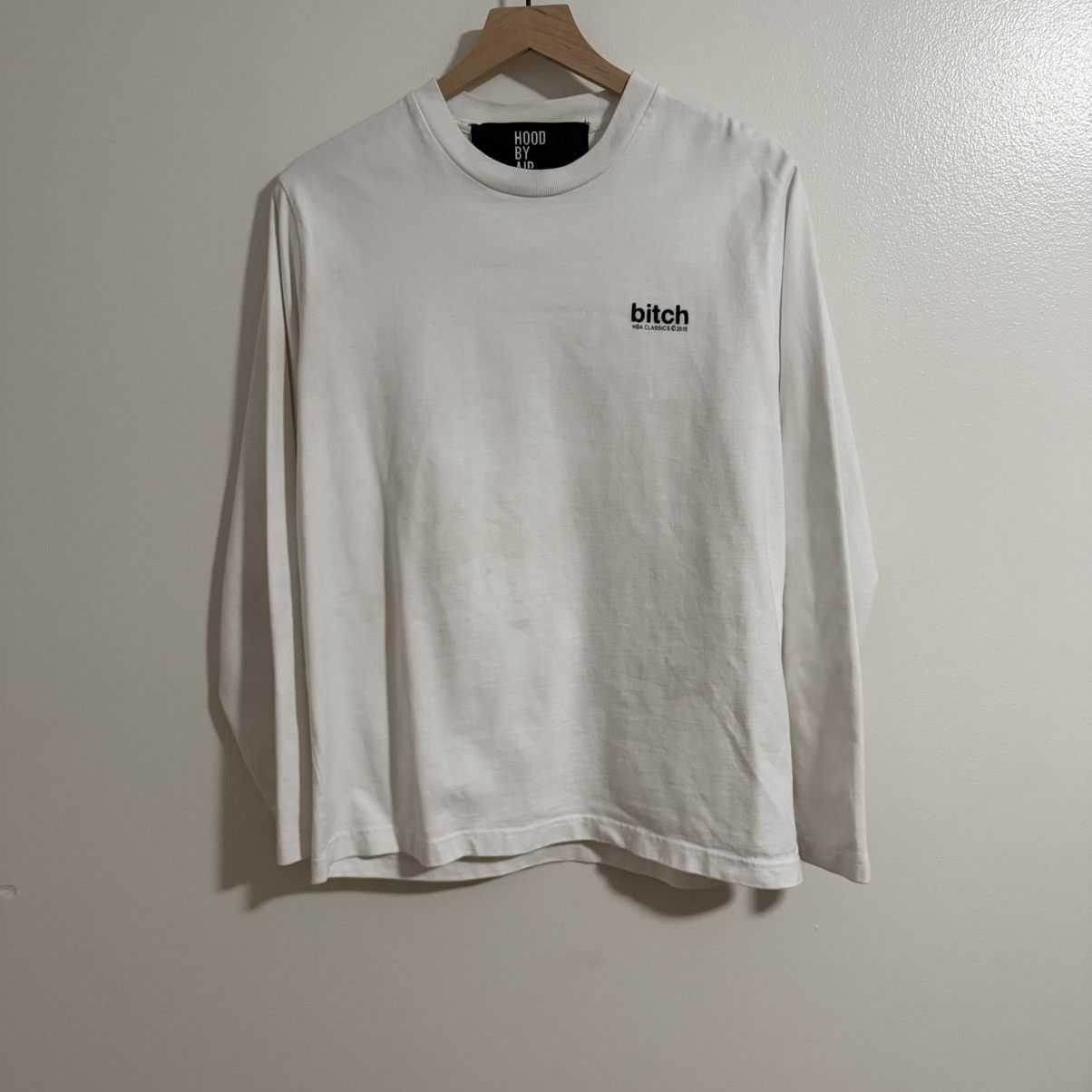 Hood By Air Hood By Air Classics 2015 Long Sleeve Size US S / EU 44-46 / 1 - 1 Thumbnail