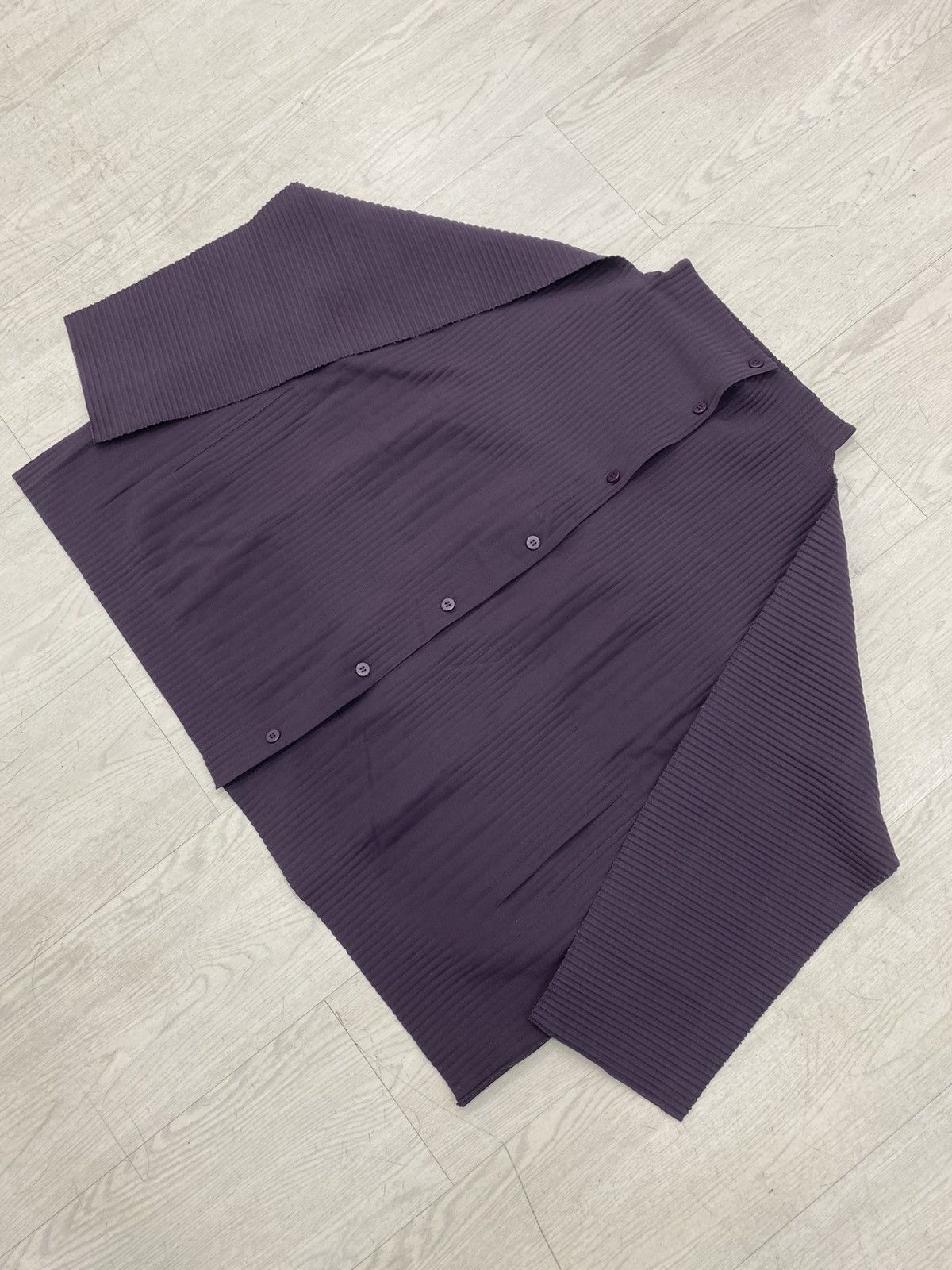 Issey Miyake Issey miyake me mock neck three-quarter sleeve button up Size US L / EU 52-54 / 3 - 5 Thumbnail