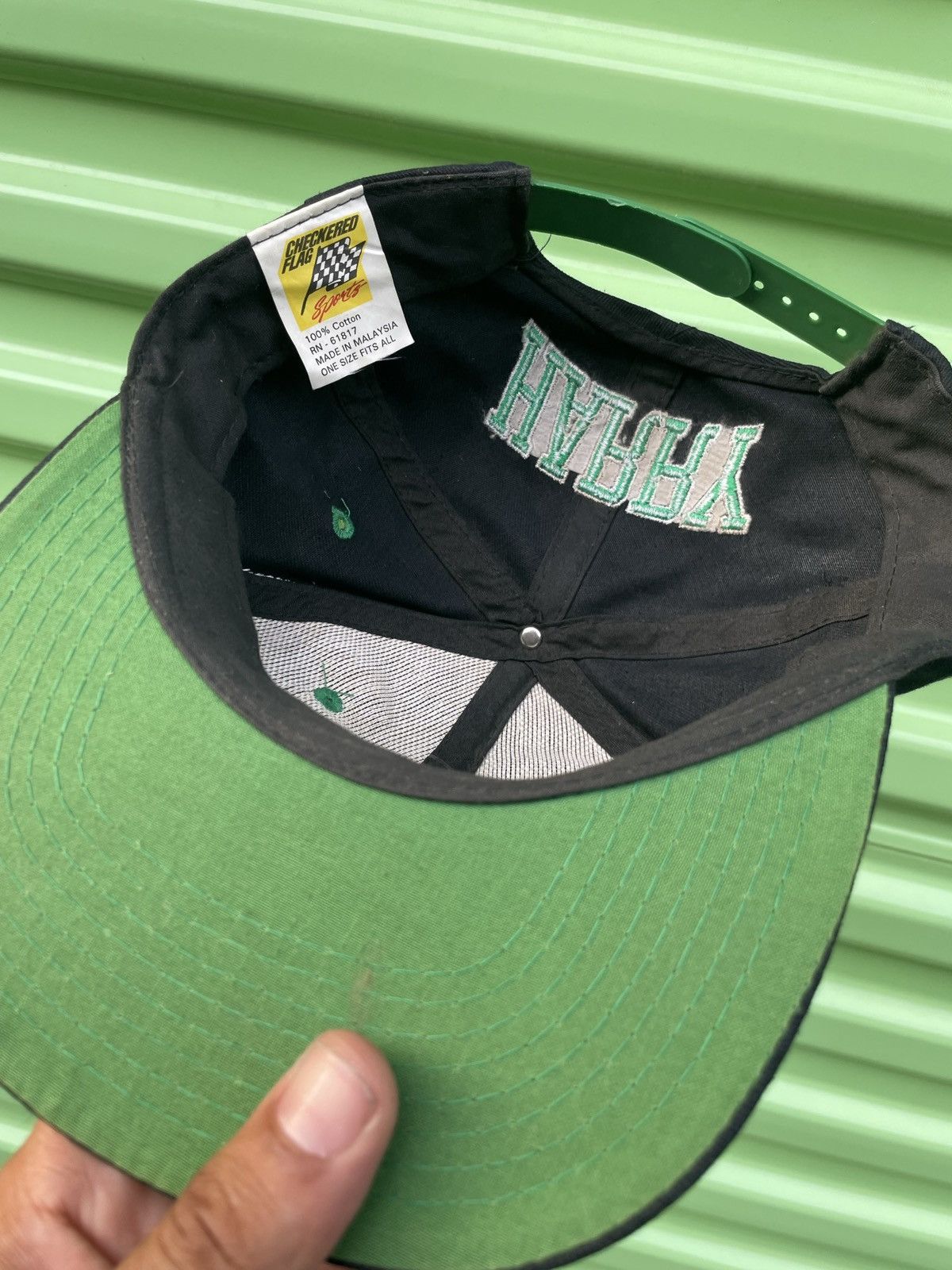 NASCAR × Vintage 90s NASCAR Harry Gant Snapback Vintage Hat Size ONE SIZE - 5 Thumbnail