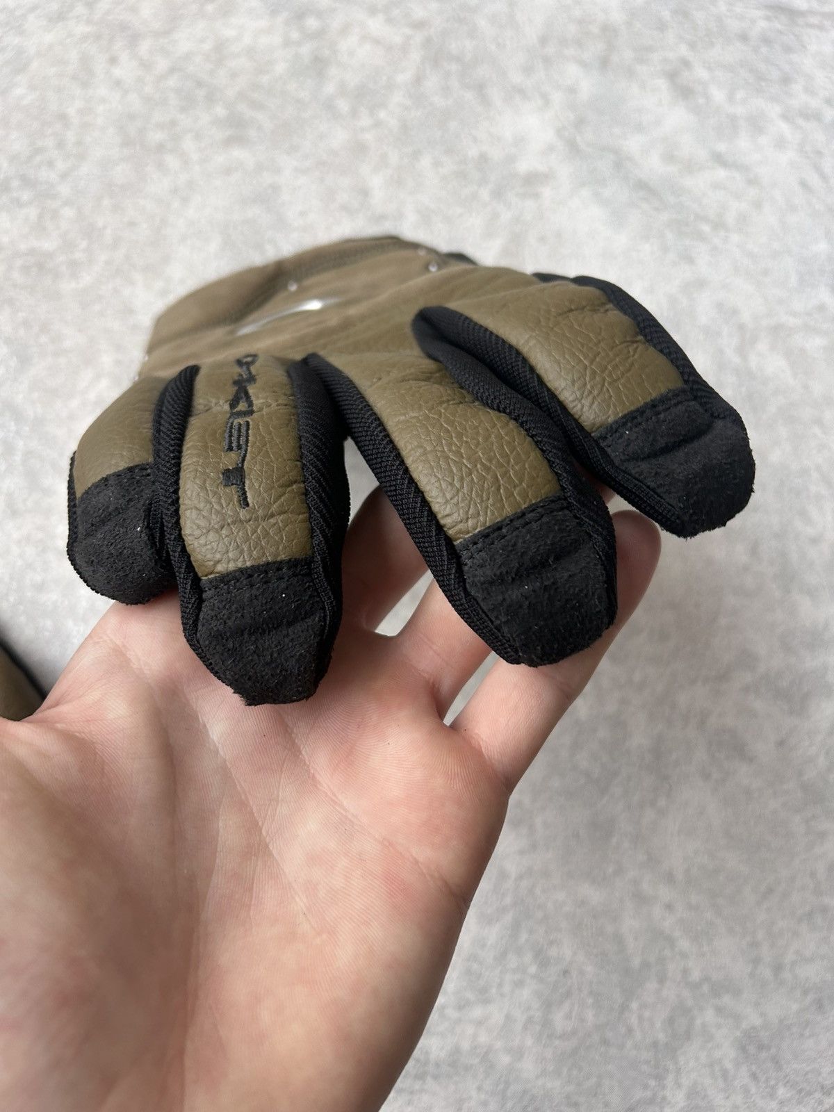 Vintage Vintage Oakley Factory Pilot Tactical Leather Gloves Size ONE SIZE - 10 Thumbnail
