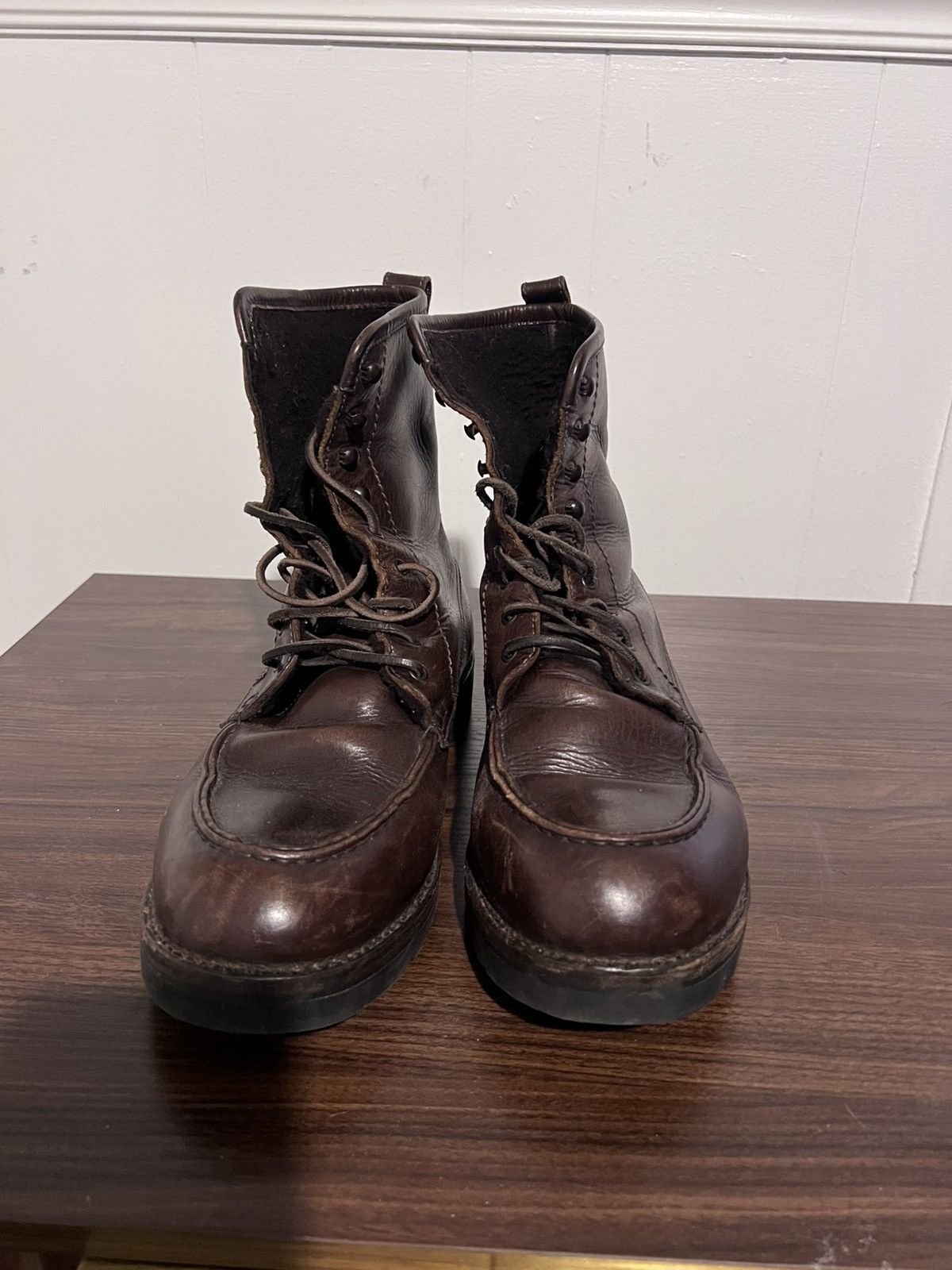 Bottega Veneta Vintage Bottega Hiking Boots Size US 12 / EU 45 - 2 Thumbnail
