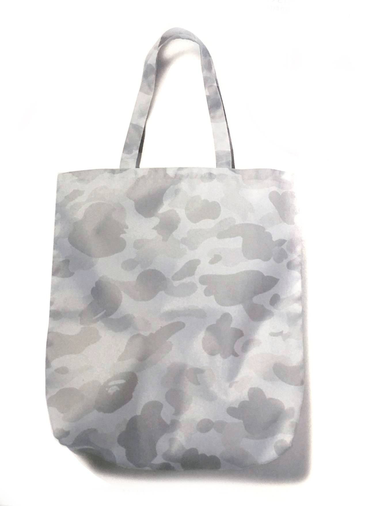 Bape BAPE TOTE BAG SNOW CAMO White A Bathing Ape Size ONE SIZE - 1 Thumbnail