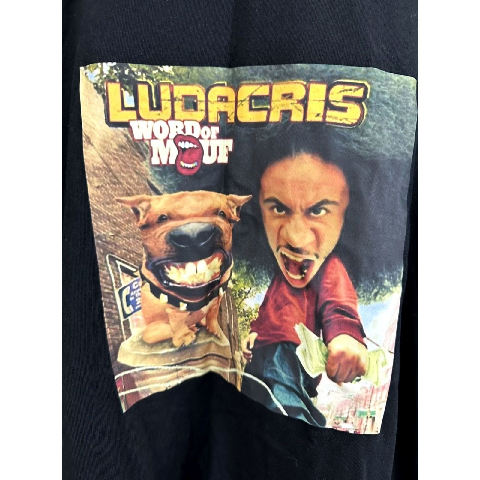Vintage VTG Ludacris Word Of Mouf Rap Tee Hip Hop Black T-Shirt 2XL Mens Shirt Promo Size US XXL / EU 58 / 5 - 2 Thumbnail