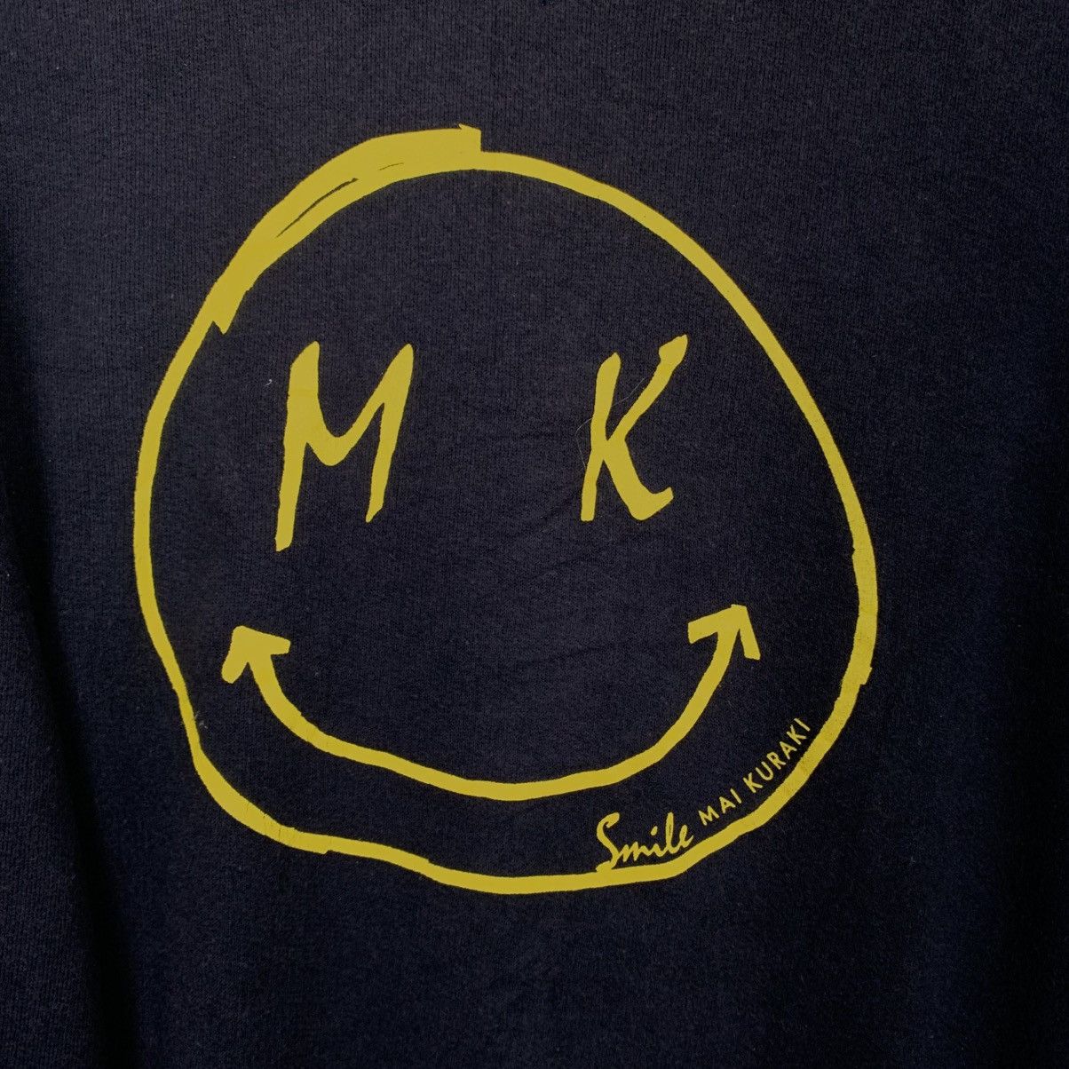Japanese Brand Smile Mai Kuraki Crewneck Sweatshirt Size US XL / EU 56 / 4 - 10 Thumbnail