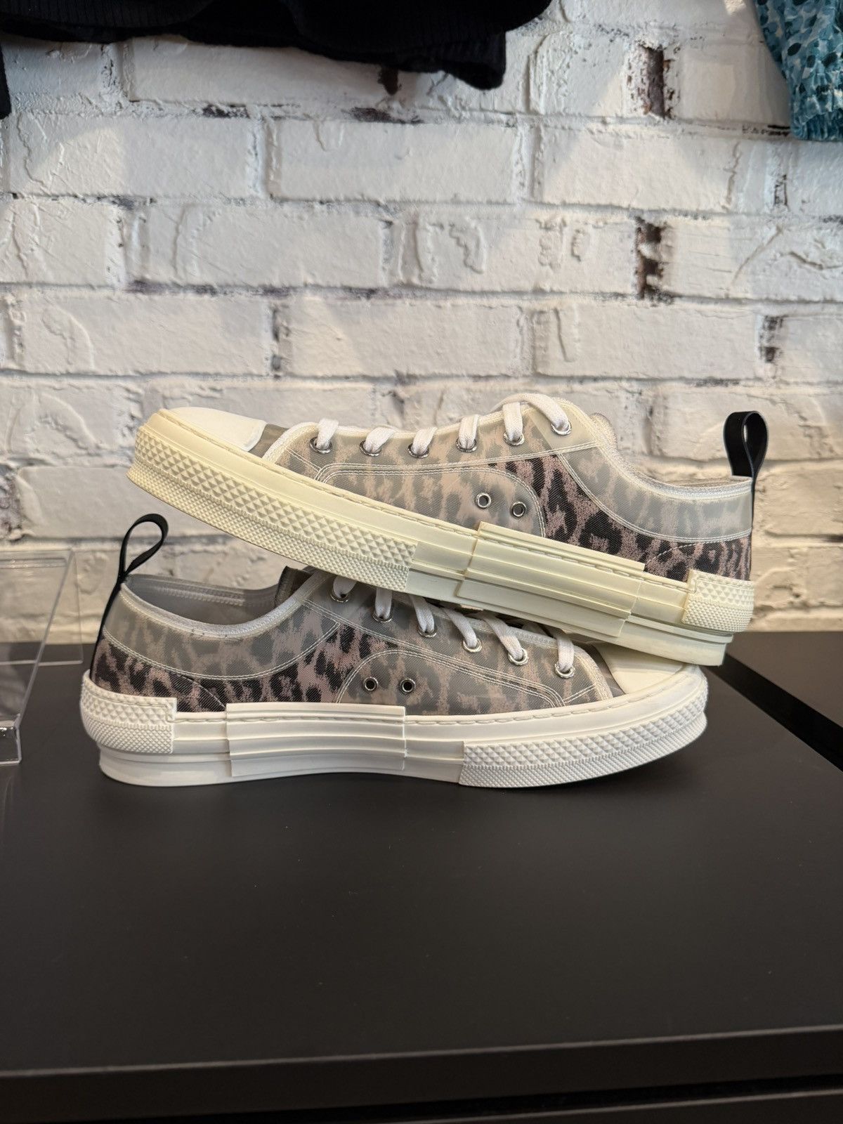 Dior Dior B23 Low Leopard Print Clean NB Size 44 Size US 12 / EU 45 - 9 Thumbnail
