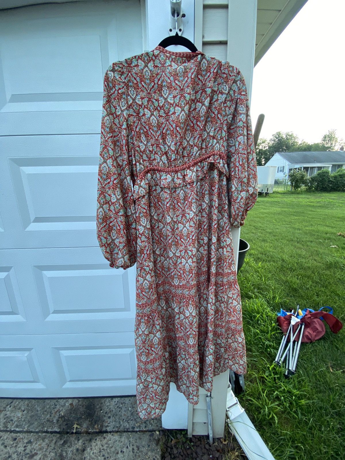 Other Max Studios Floral Dress Size L / US 10 / IT 46 - 2 Thumbnail