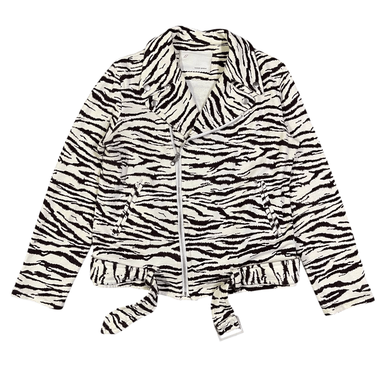 National Standard National Standard Zebra Print Motorcycle Jacket Size US M / EU 48-50 / 2 - 1 Thumbnail