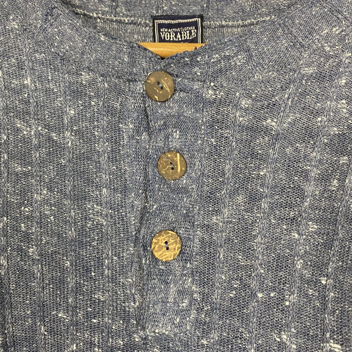Issey Miyake 📌Vintage Button Sweatshirt Vorable Size US M / EU 48-50 / 2 - 14 Thumbnail