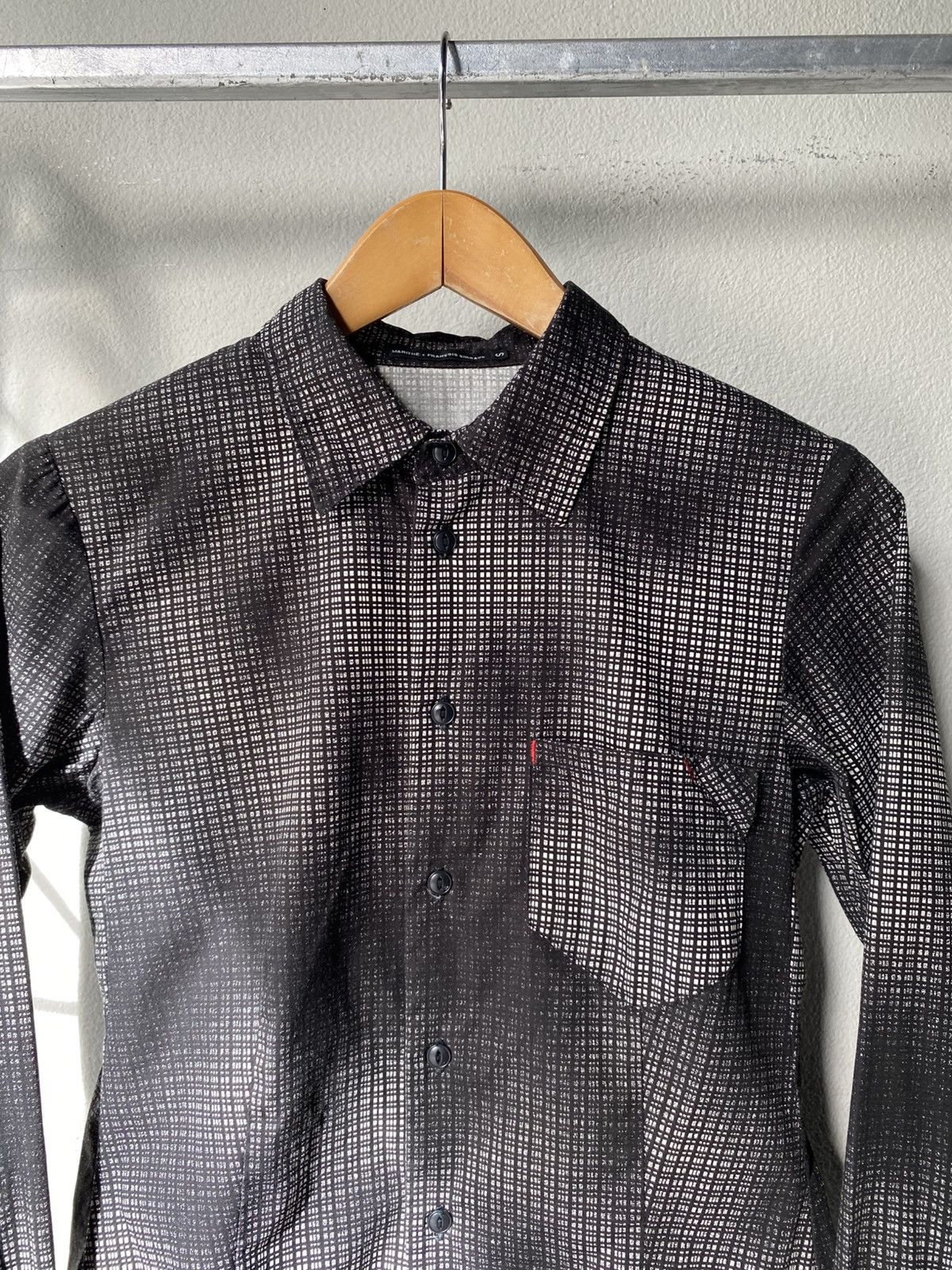 Marithe + Francois Girbaud MARITHE + FRANCOIS GIRBAUD Gradient Black Shirt Size US S / EU 44-46 / 1 - 9 Thumbnail