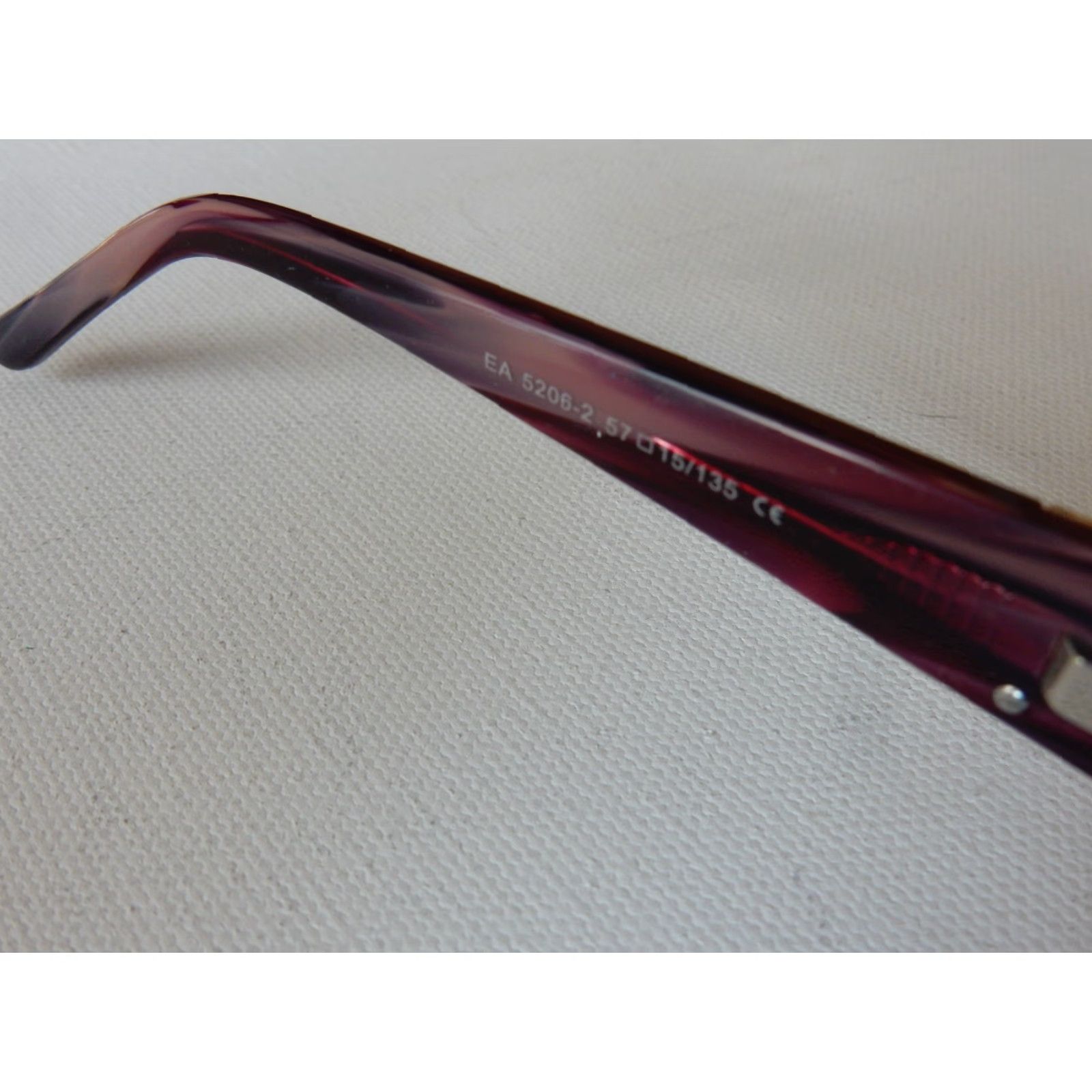 Vintage VINTAGE Elizabeth Arden Sunglasses Women's Red Frame 57[]15 135 5206-2, 57-15-135, A Missing Left Arm, Sunglasses, Womens Size ONE SIZE - 5 Thumbnail