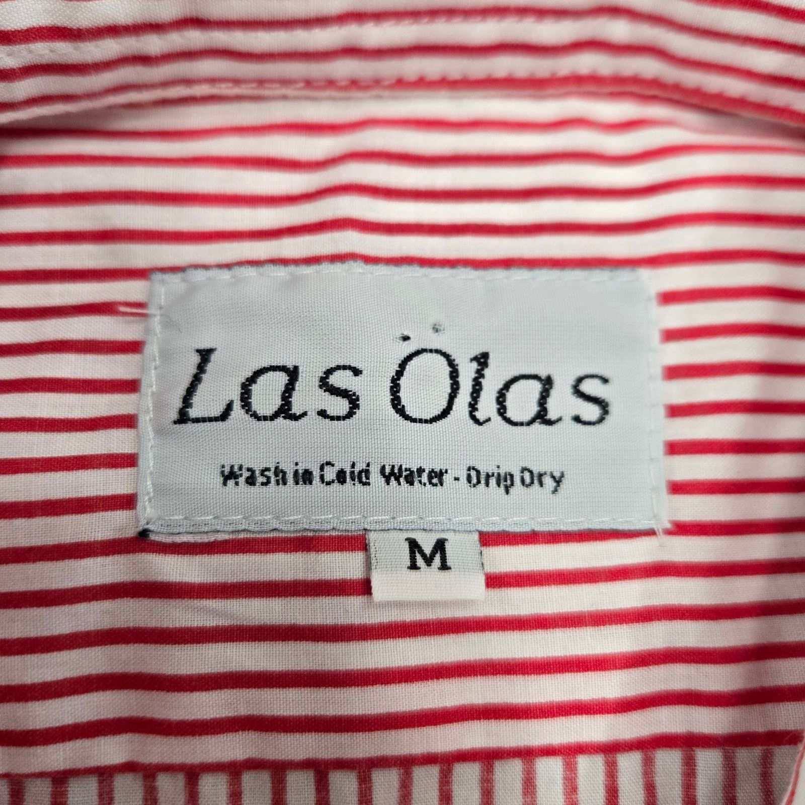 Other Y2K Las Olas Red Striped Nautical Button Down Shirt Size Med Size M / US 6-8 / IT 42-44 - 8 Thumbnail
