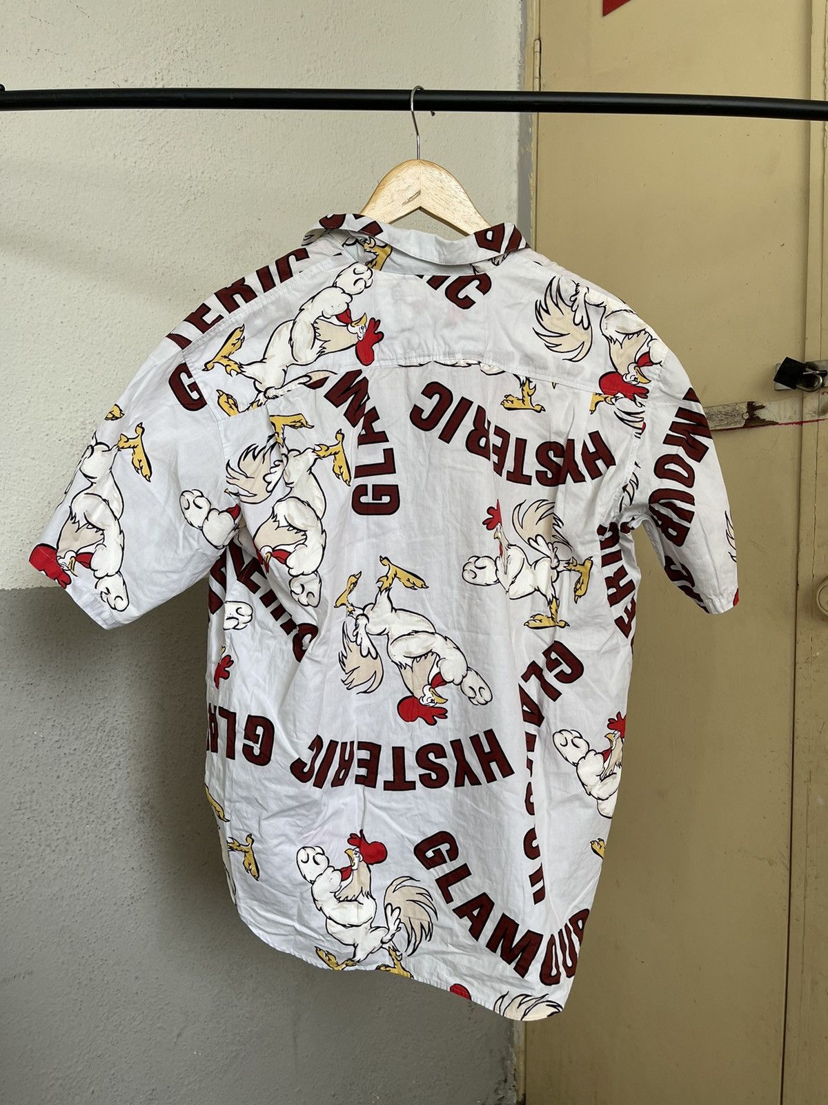 Hysteric Glamour Vintage Hysteric Glamour Fighting Chicken Button Shirts Size US L / EU 52-54 / 3 - 2 Thumbnail