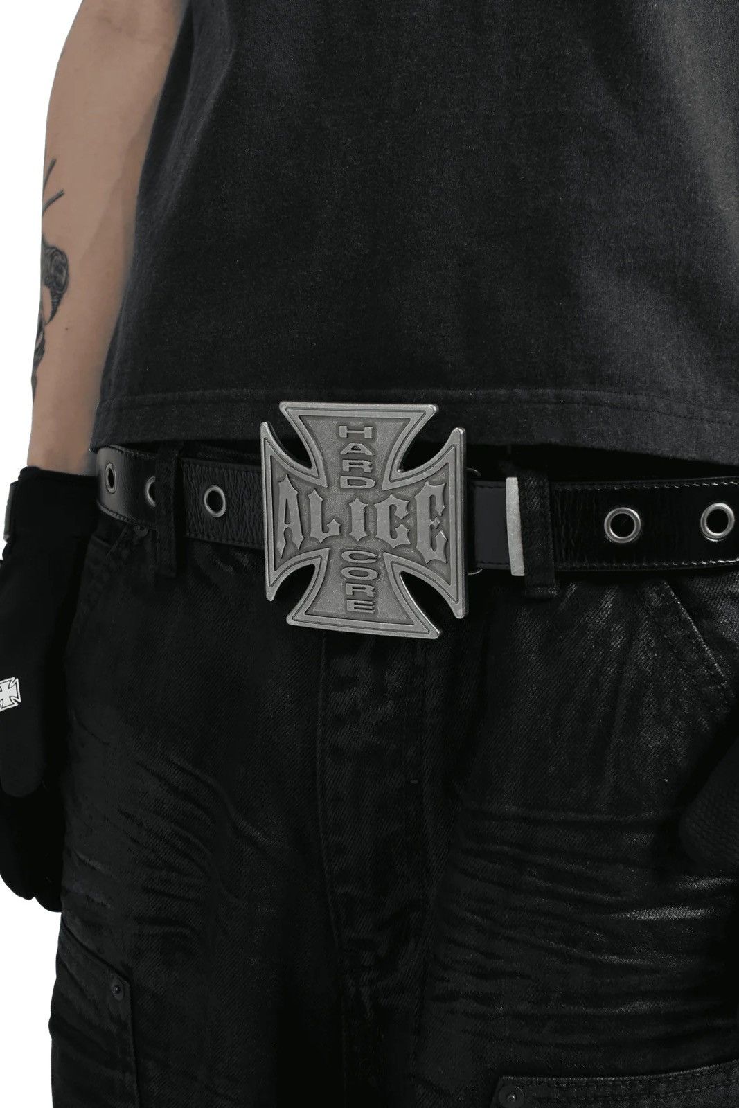 Alice Hollywood ALICE HOLLYWOOD BLISTERED CHOPPER BELT IRON